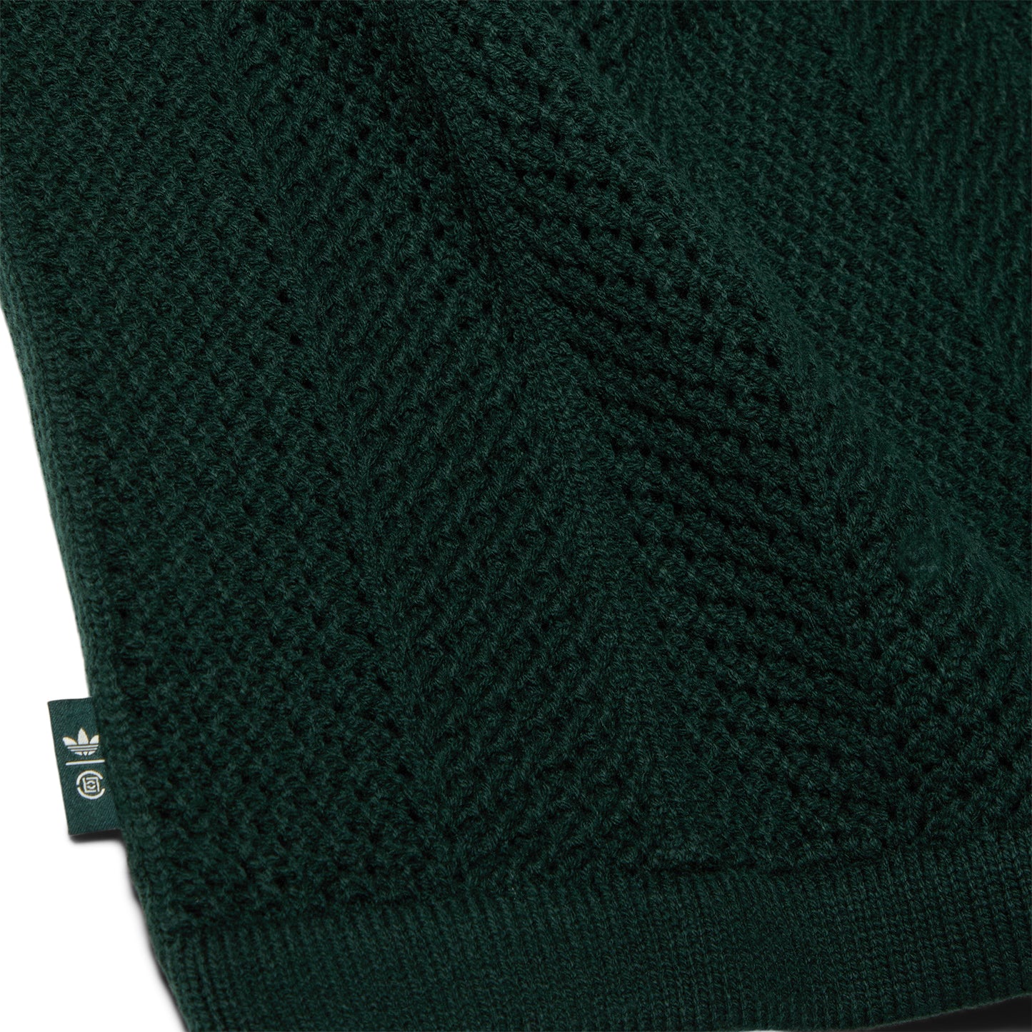 Clot x adidas Knit Polo (Green Night)