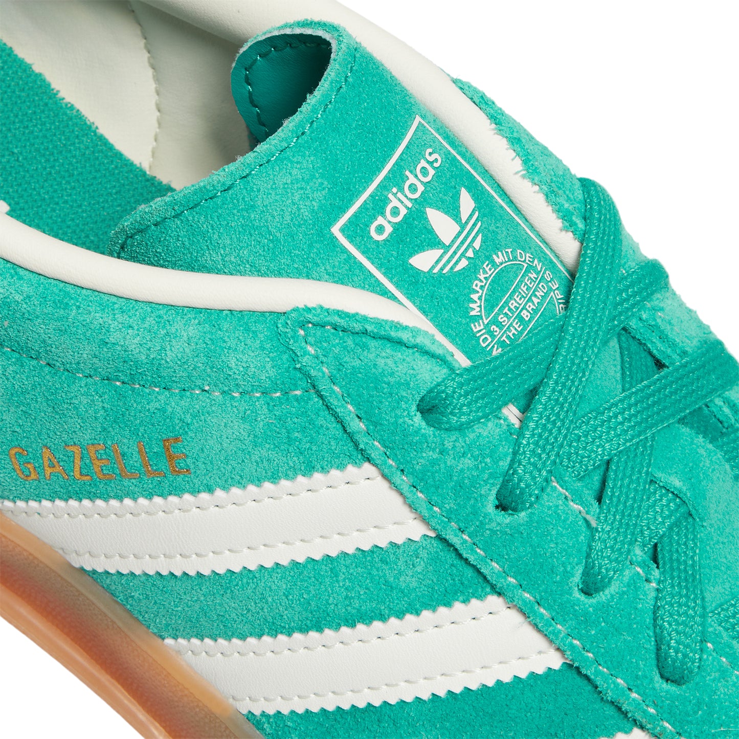 adidas Gazelle Indoor (Pure Teal/Off White/Gold Metallic)