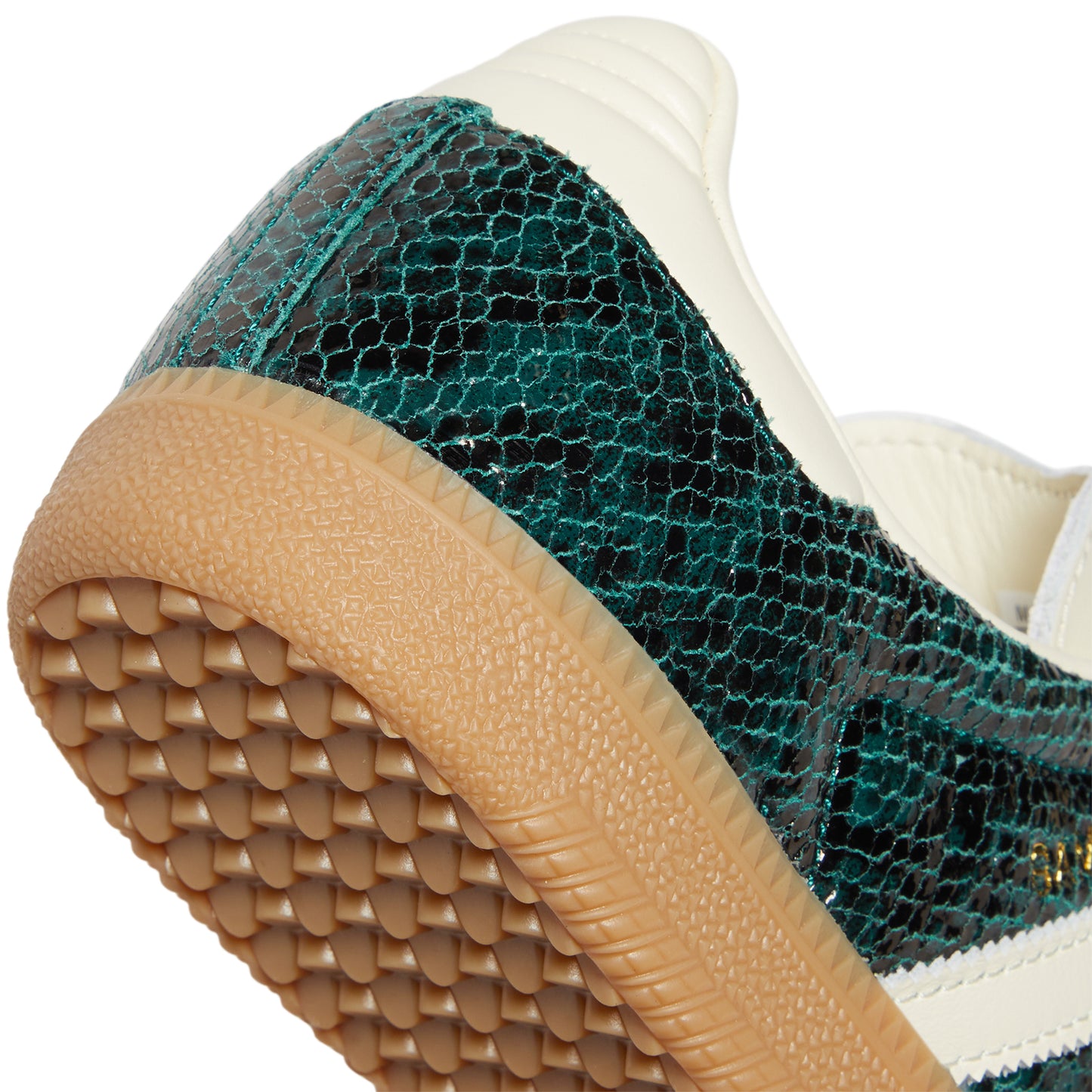 adidas Womens Samba OG (Cream White/Collegiate Green)