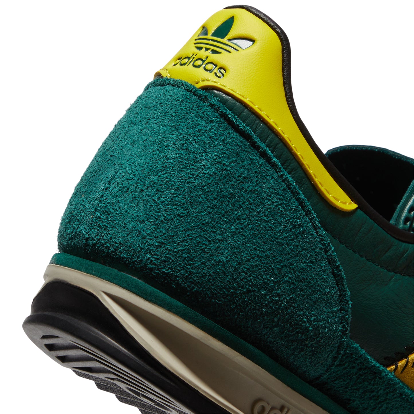 adidas Womens SL 72 OG (Collegiate Green/Yellow/Core Black)
