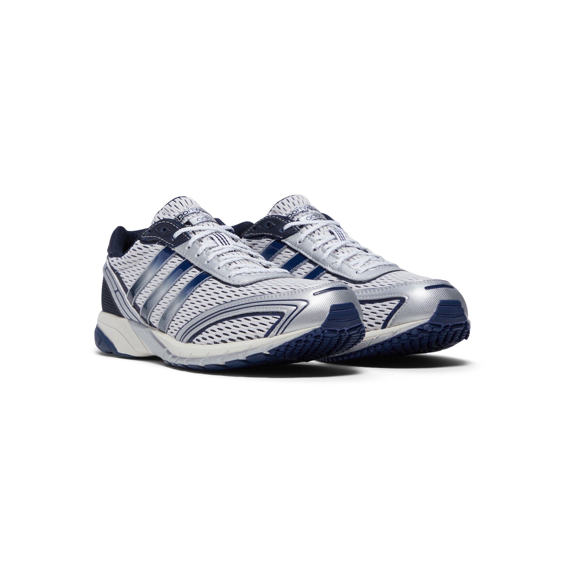 Sporty & Rich x adidas Adizero Adios (Cloud White/Collegiate Navy/Cloud White)
