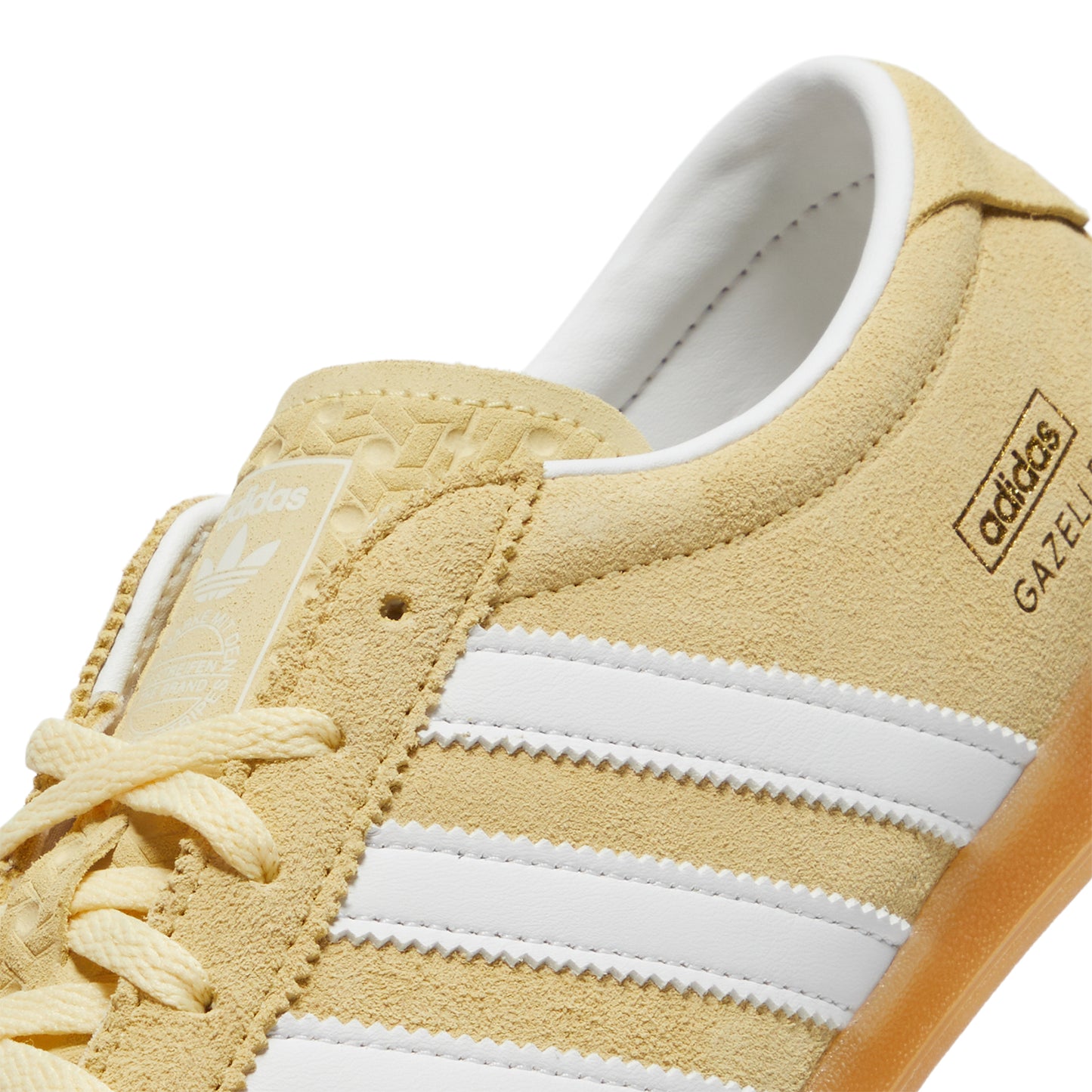 adidas Womens Gazelle Lo Pro (Almost Yellow/Cloud White/Gum)