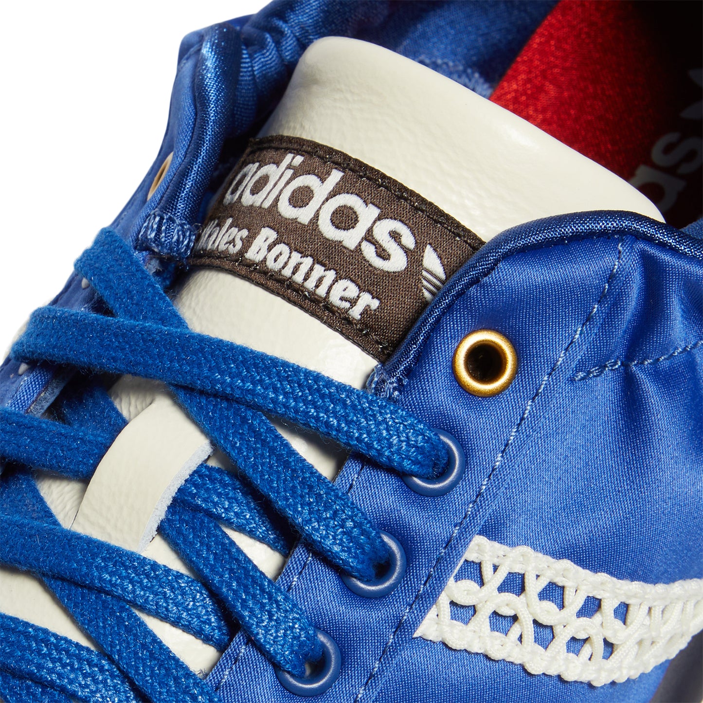 adidas Wales Bonner Karintha Lo Satin (Crew White/Blue)