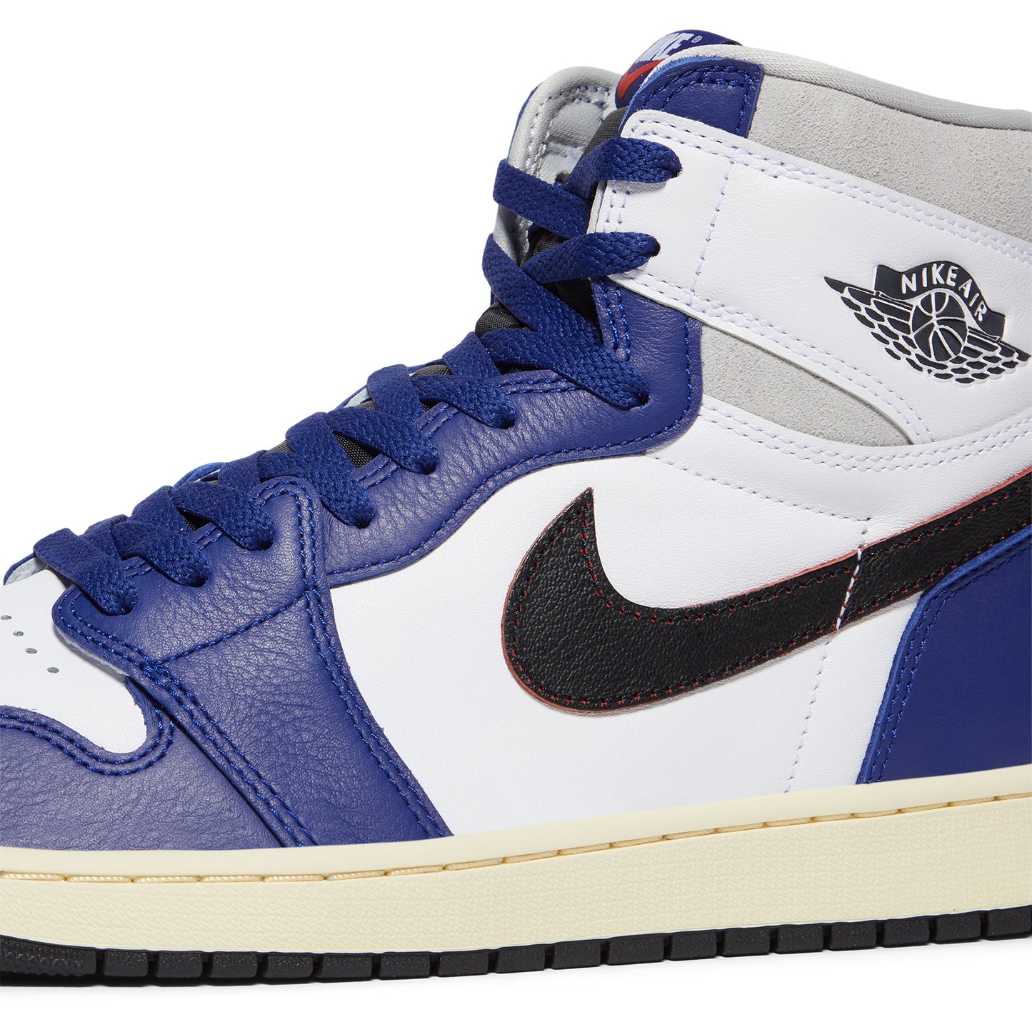 Air Jordan 1 Retro High OG (White/Black/Neutral Grey/Deep Royal Blue)