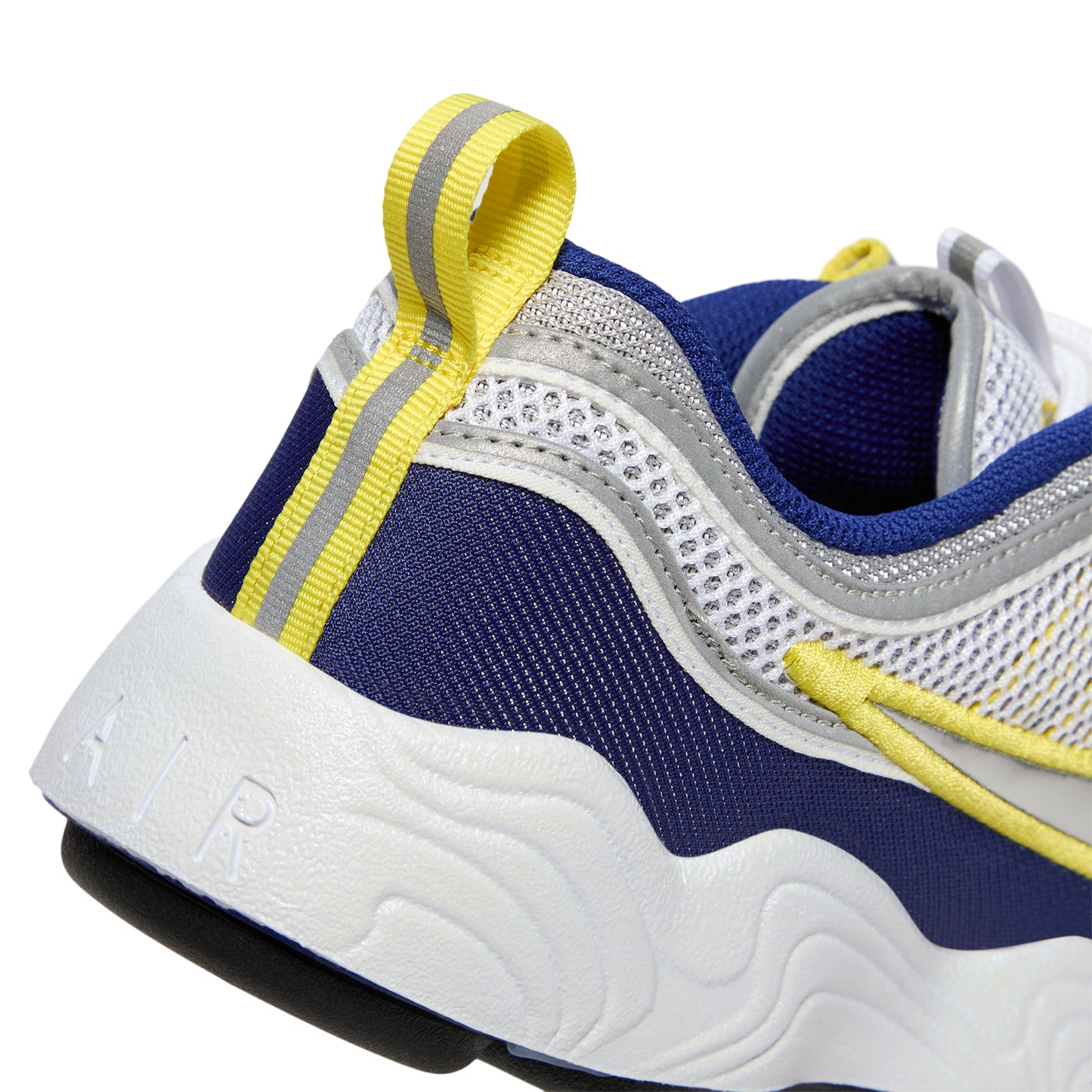 Nike Air Zoom Spiridon SP (White/Metallic Silver/Deep Royal Blue)
