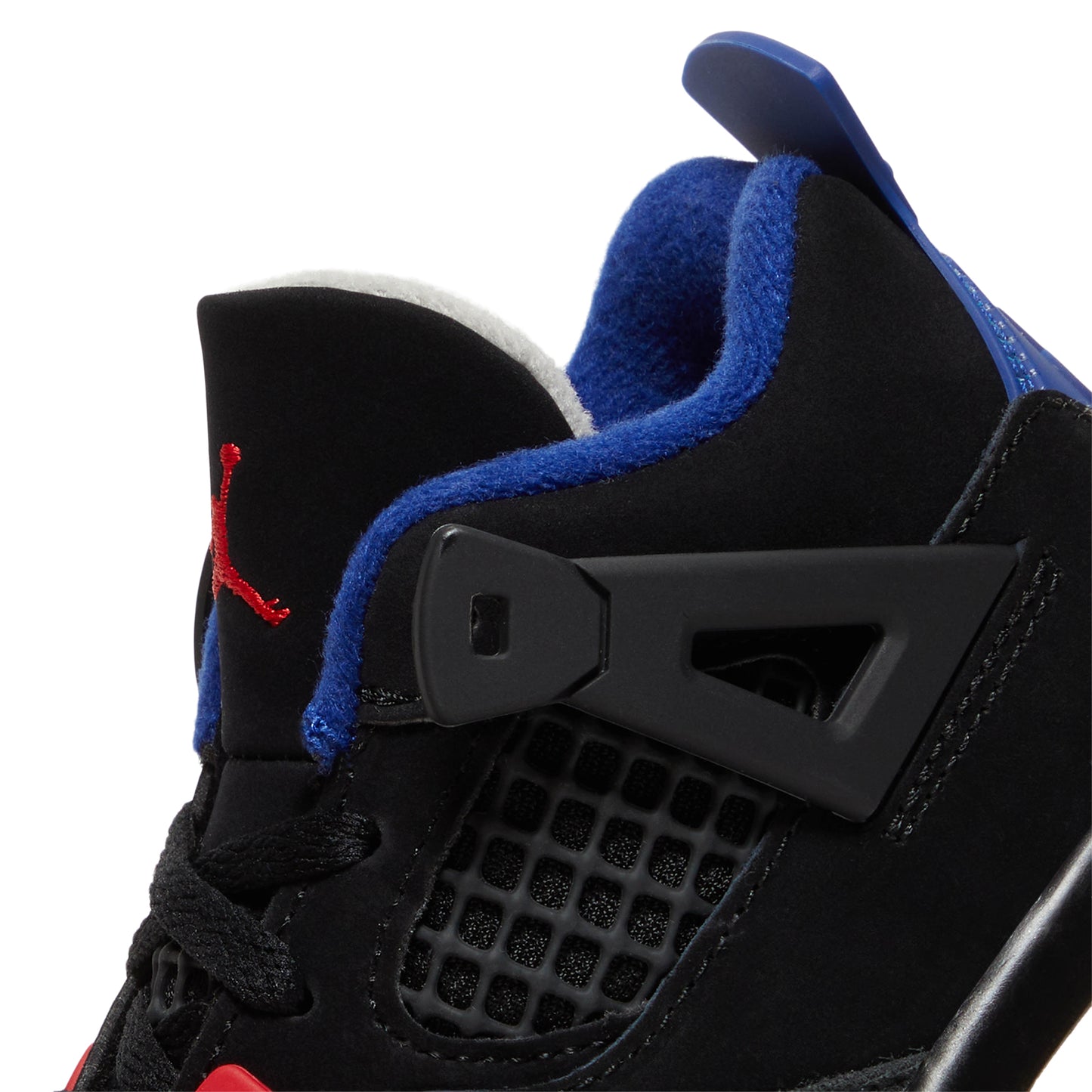 Nike Jordan 4 Retro OG Kids TD (Black/Fire Red/Deep Royal Blue)