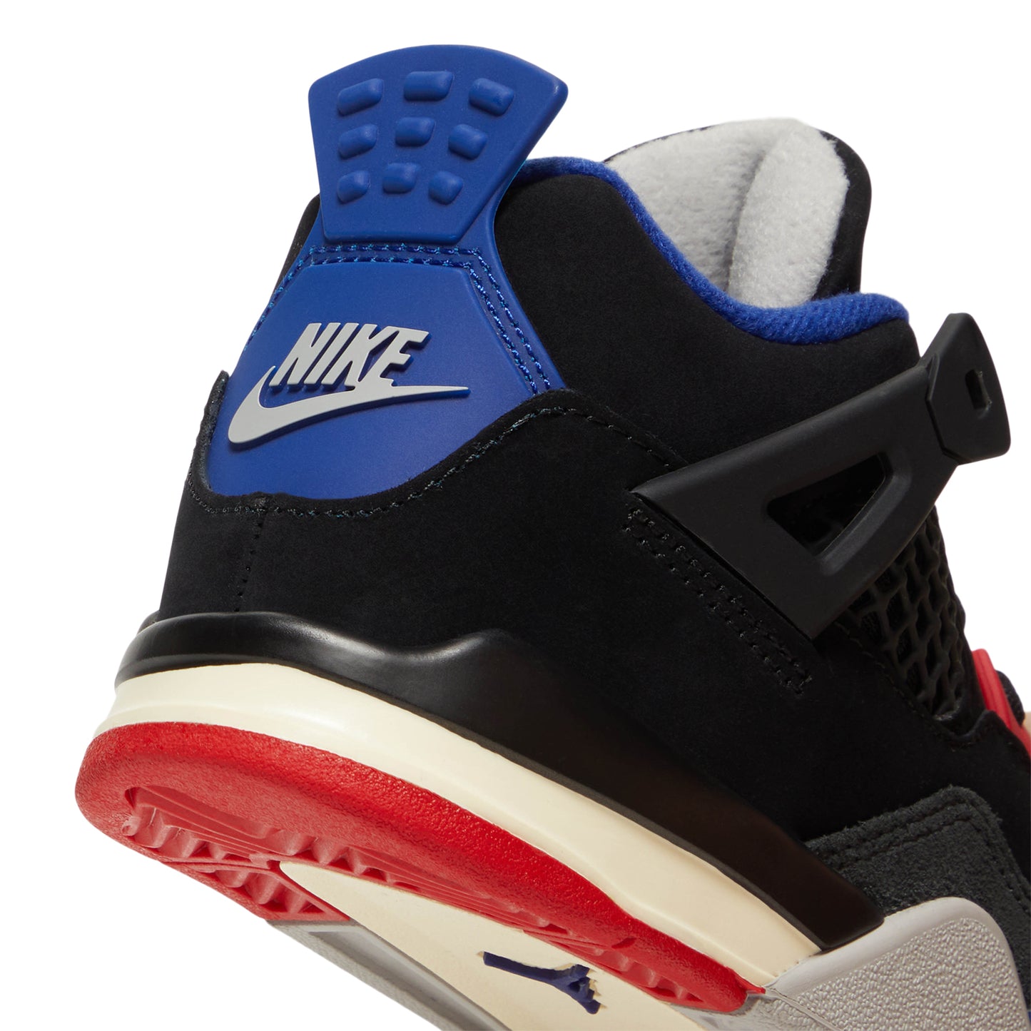 Nike Jordan 4 Retro OG Kids TD (Black/Fire Red/Deep Royal Blue)