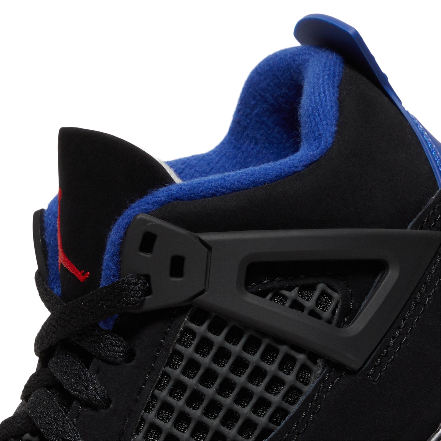 Nike Jordan 4 Retro OG Kids PS (Black/Fire Red/Deep Royal Blue)