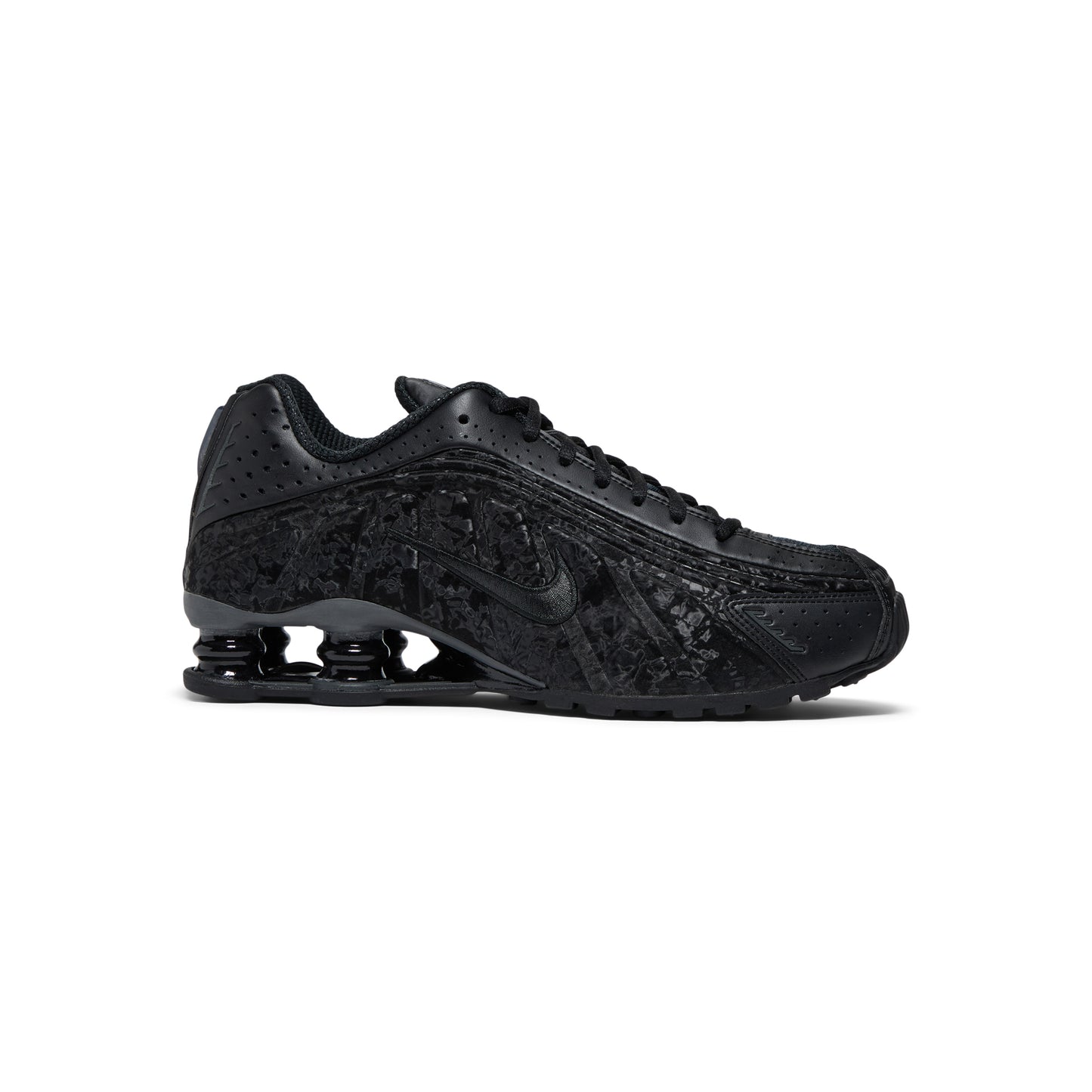Nike Womens Shox R4 (Black/Dark Smoke Grey)