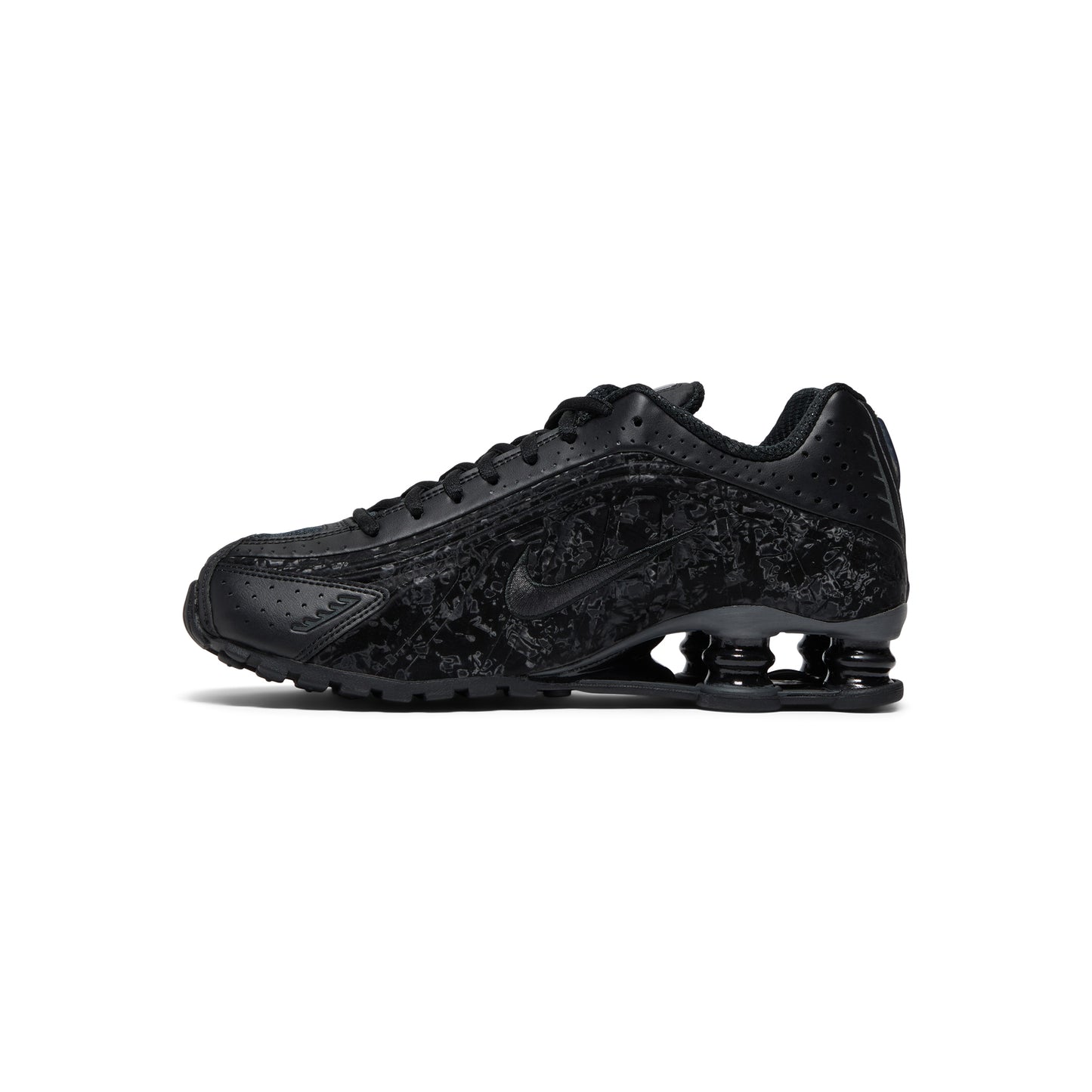 Nike Womens Shox R4 (Black/Dark Smoke Grey)