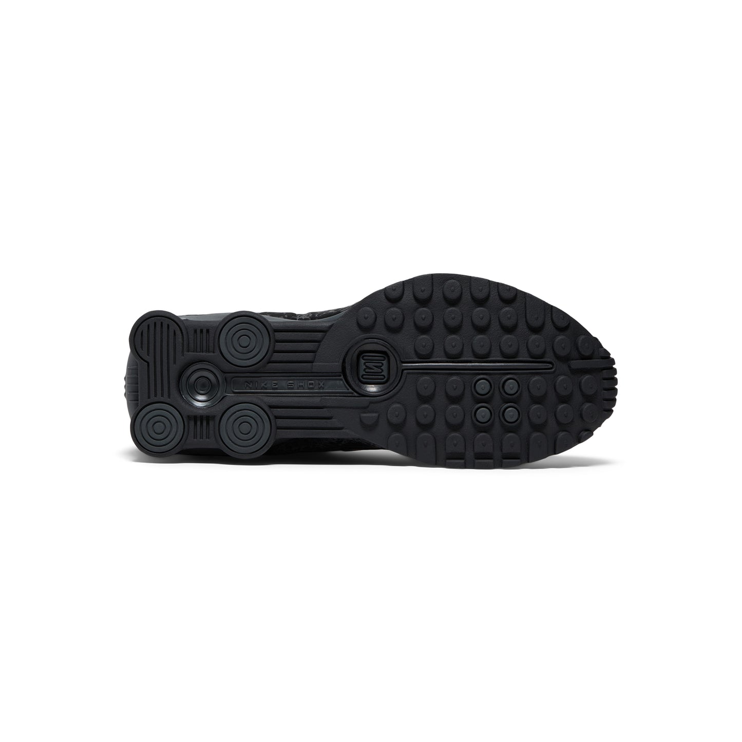 Nike Womens Shox R4 (Black/Dark Smoke Grey)