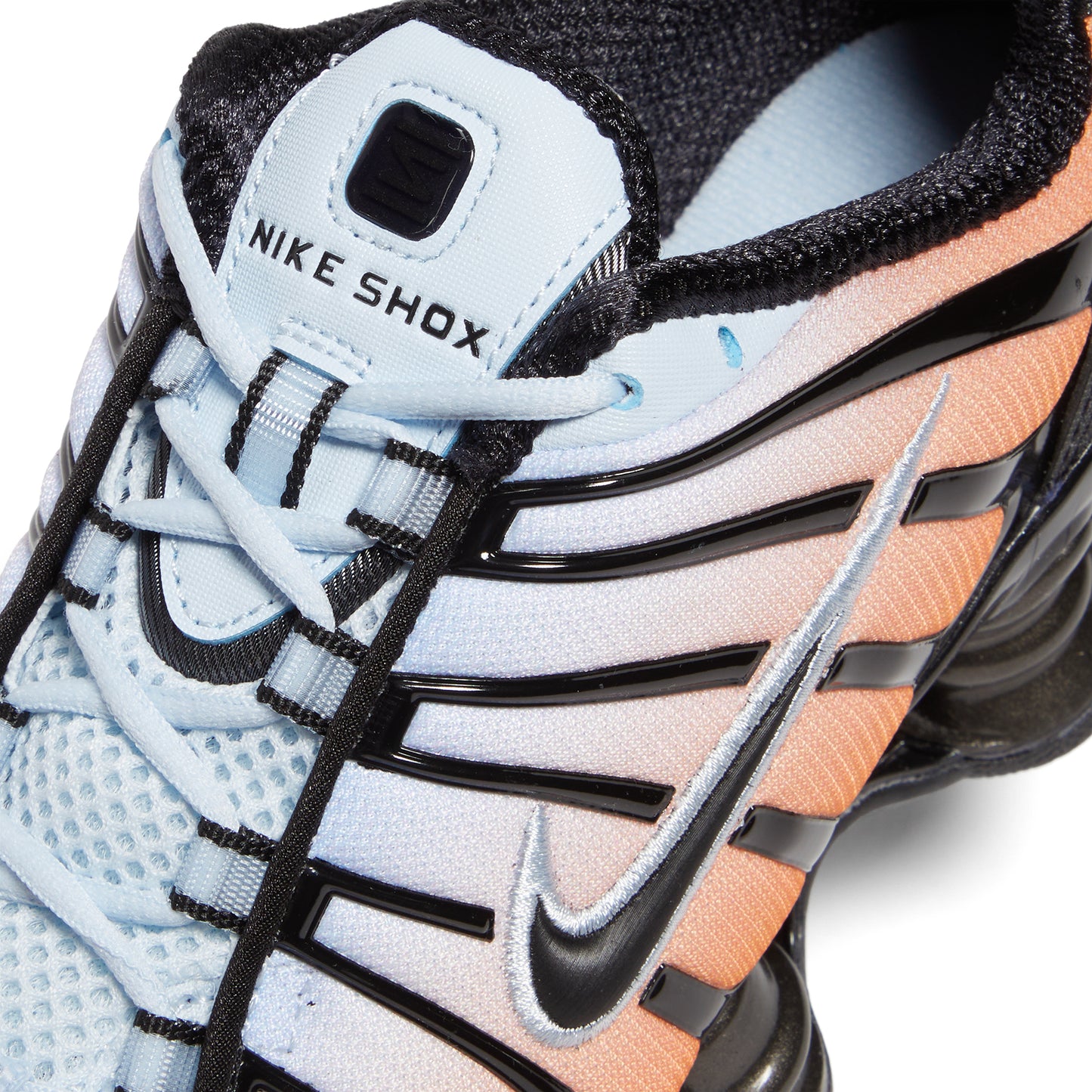 Nike Womens Shox TL (Blue Tint/Black/Total Orange)