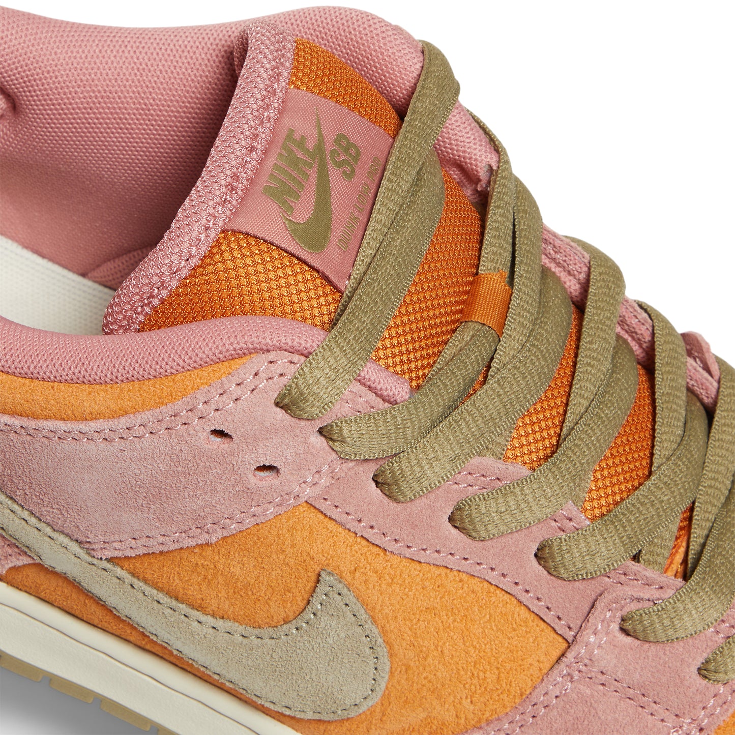 Nike SB Dunk Low Pro (Red Stardust/Neutral Olive/Monarch)