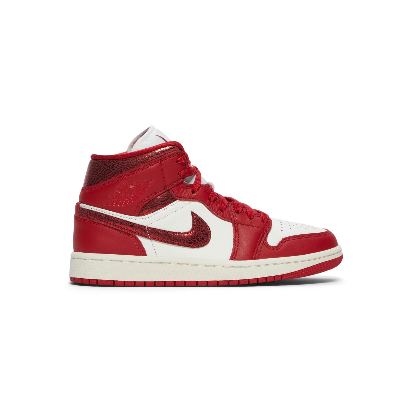 Air Jordan 1 Mid SE Womens (Sail/Varsity Red/Team Red)