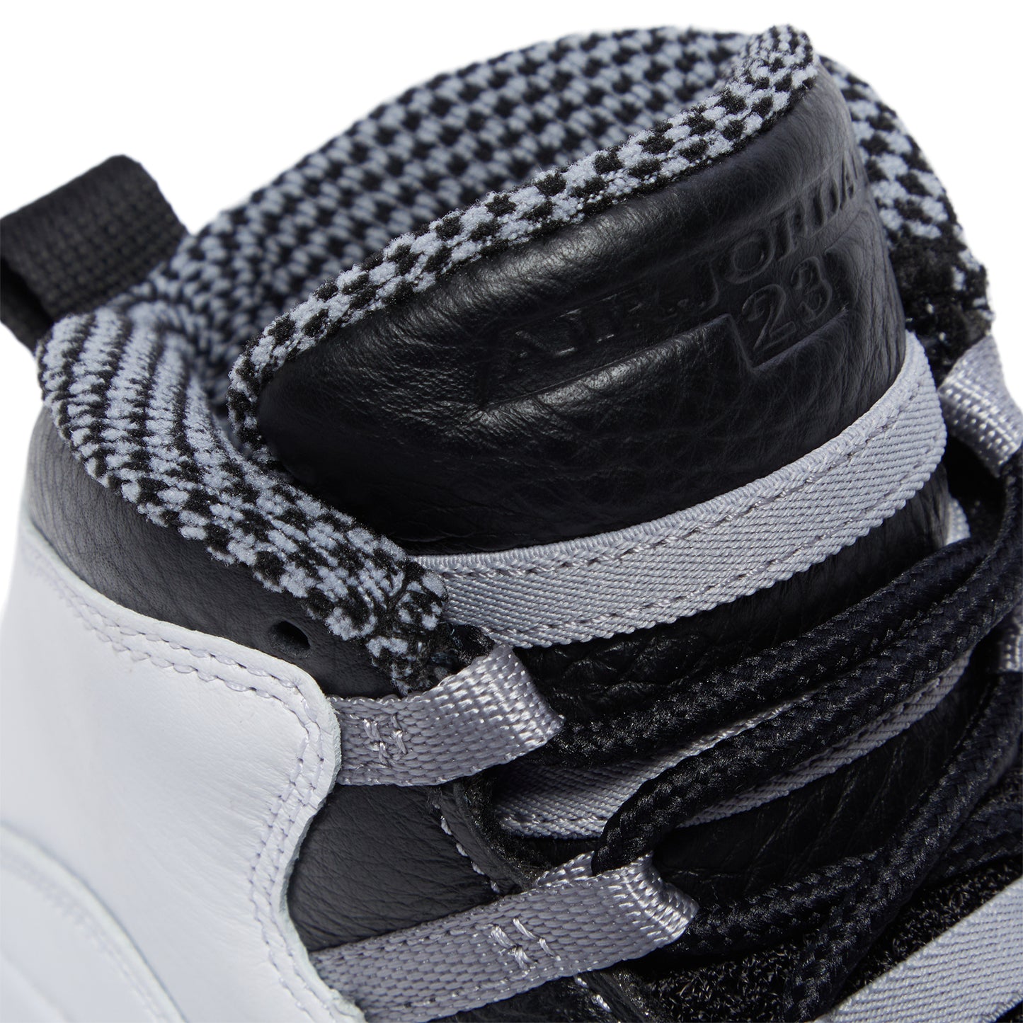 Nike Air Jordan 10 Retro Kids GS (White/Black/Light Steel Grey/Dark Powder Blue)