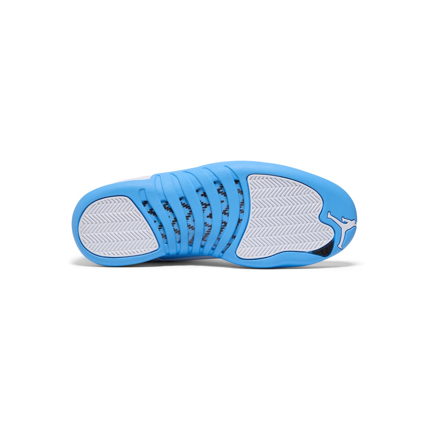 Air Jordan 12 Retro (White/University Blue/Metallic)