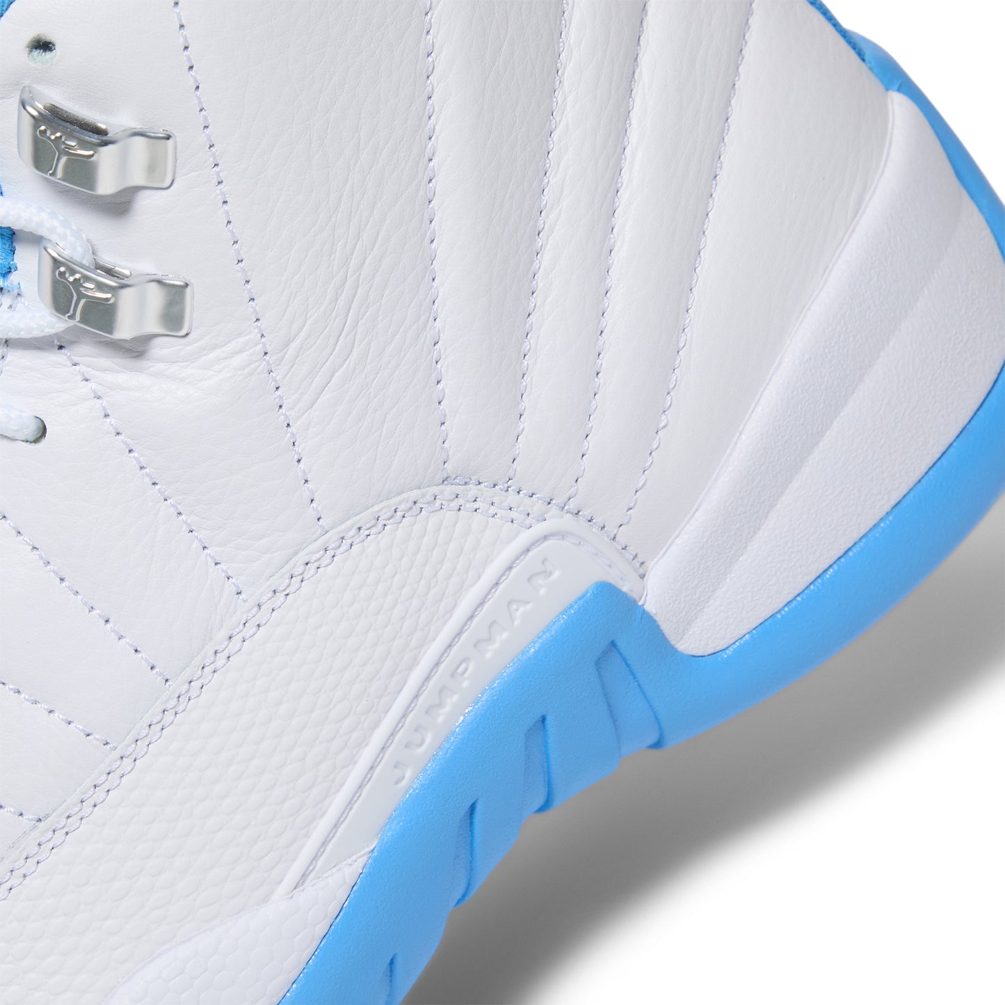 Air Jordan 12 Retro (White/University Blue/Metallic)