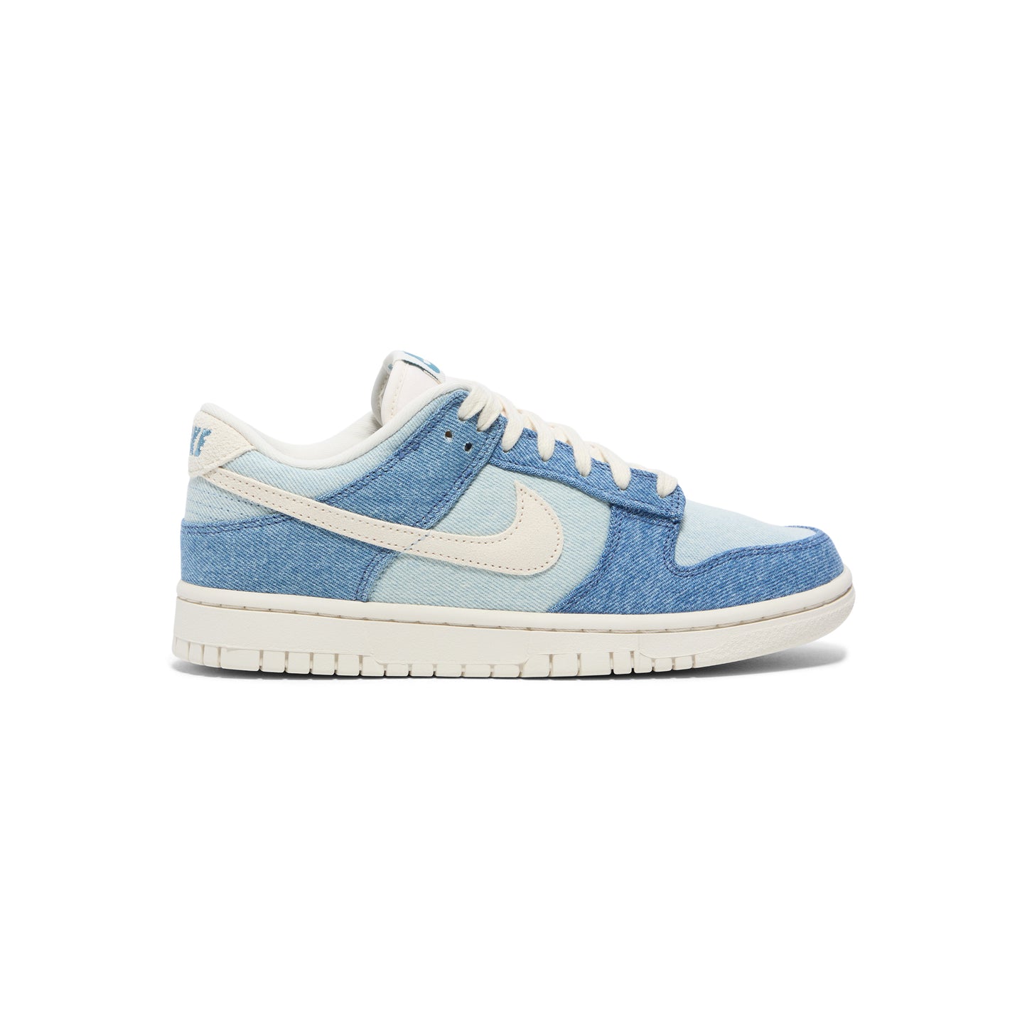 Nike Womens Dunk Low Denim (Smokey Blue/Pale Ivory/Denim Turq/Ochre)