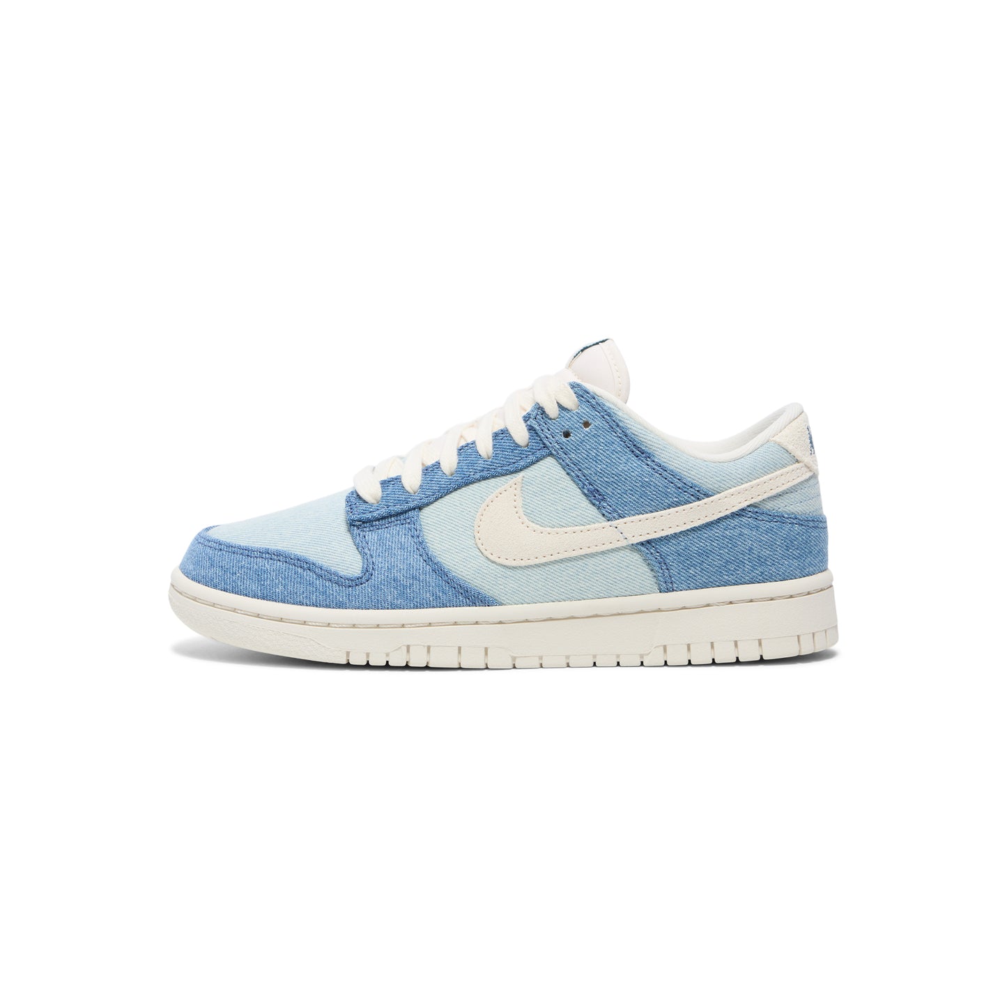Nike Womens Dunk Low Denim (Smokey Blue/Pale Ivory/Denim Turq/Ochre)