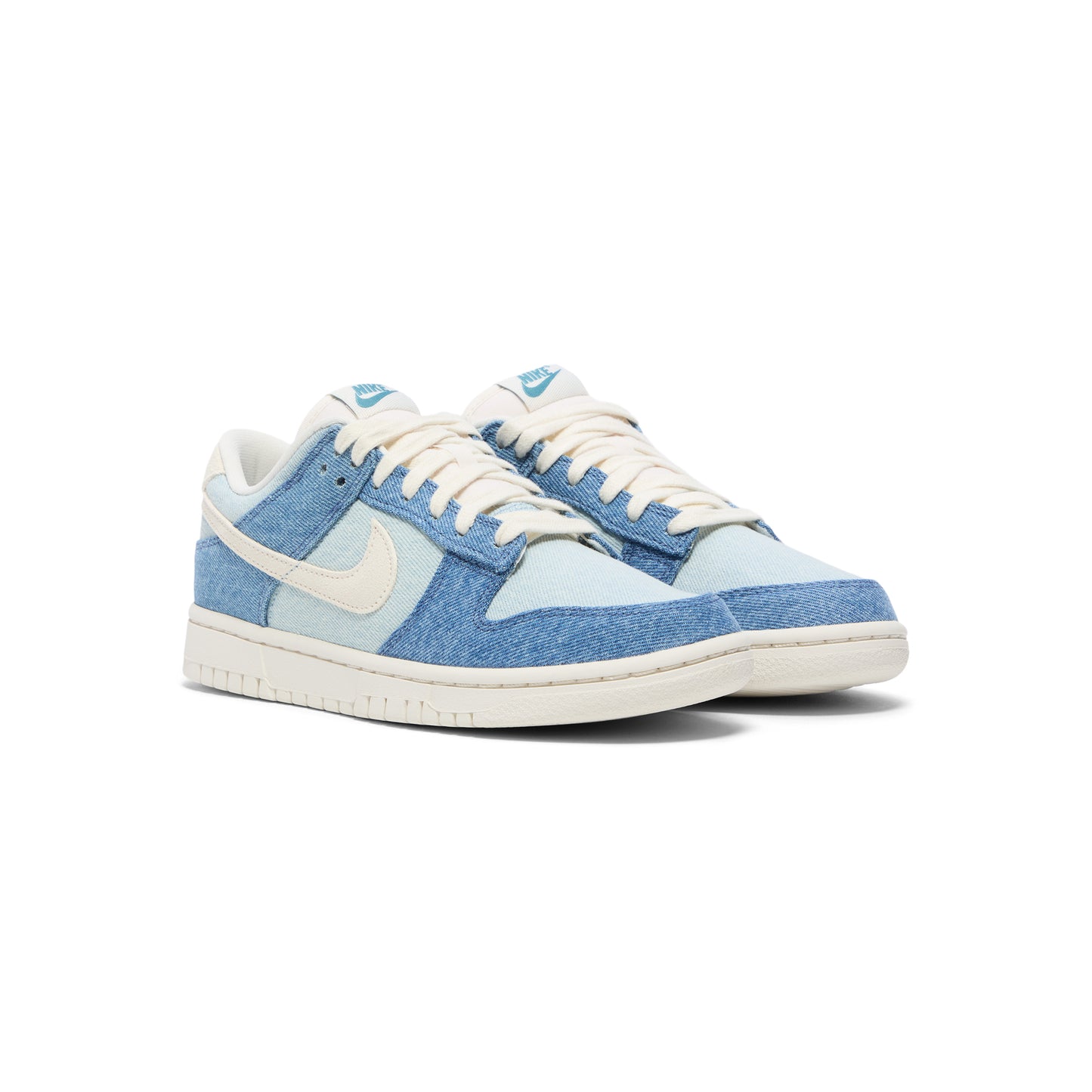 Nike Womens Dunk Low Denim (Smokey Blue/Pale Ivory/Denim Turq/Ochre)
