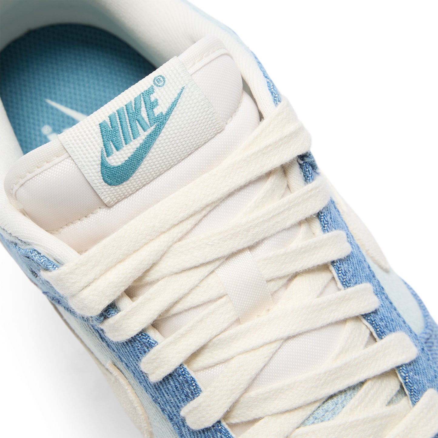 Nike Womens Dunk Low Denim (Smokey Blue/Pale Ivory/Denim Turq/Ochre)