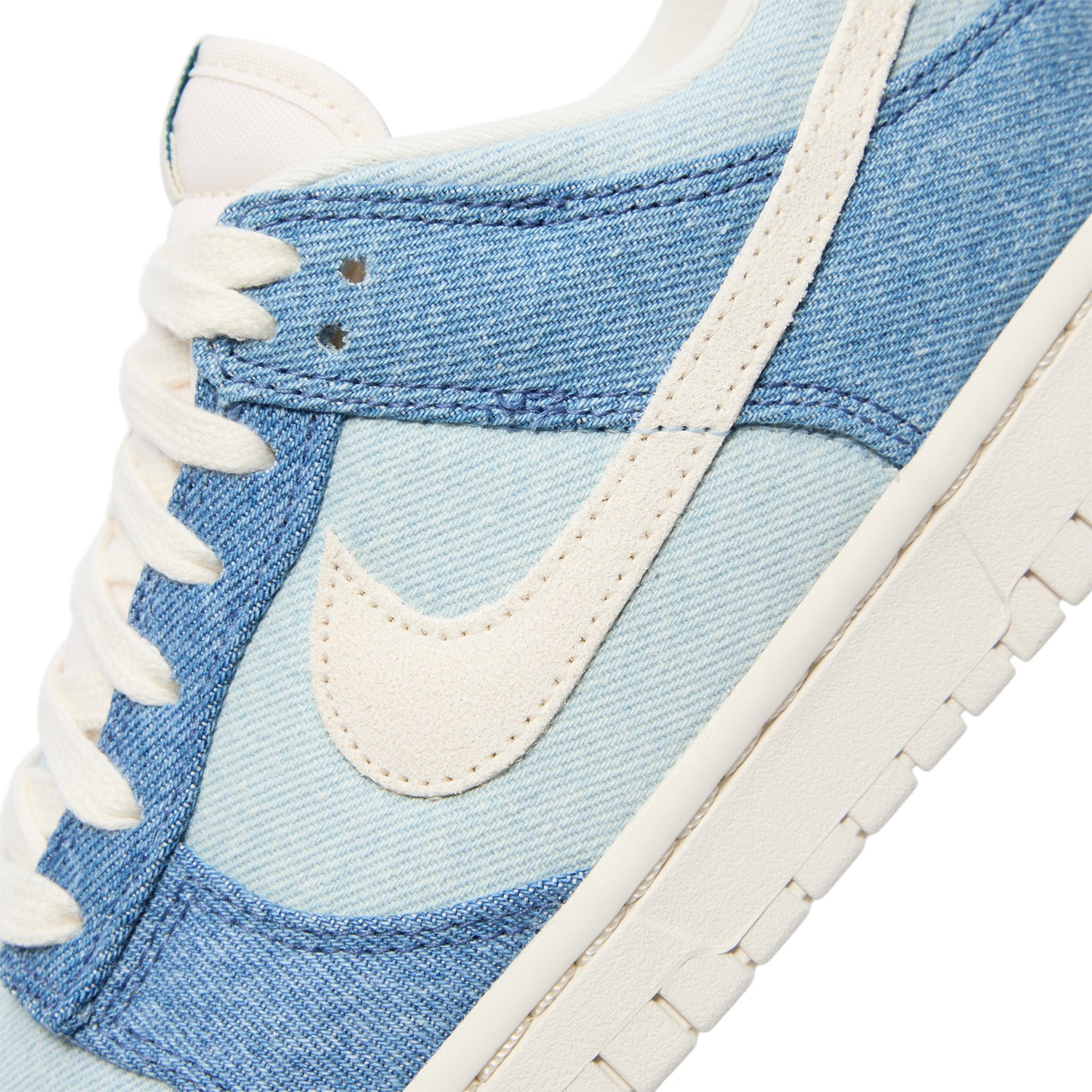 Nike Womens Dunk Low Denim (Smokey Blue/Pale Ivory/Denim Turq/Ochre)