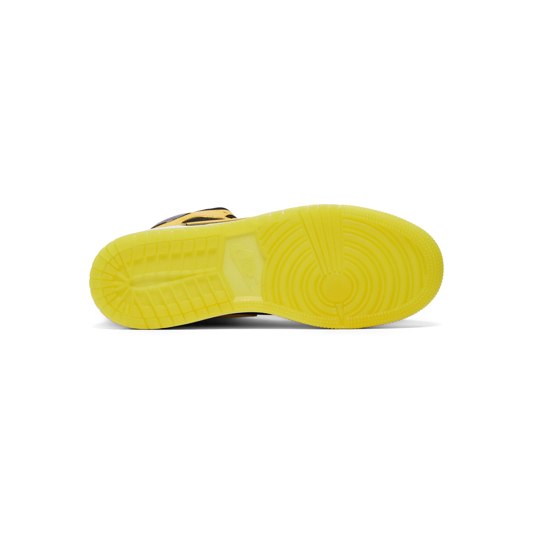 Air Jordan 1 Mid SE Kids (Black/Varsity Maize/White)