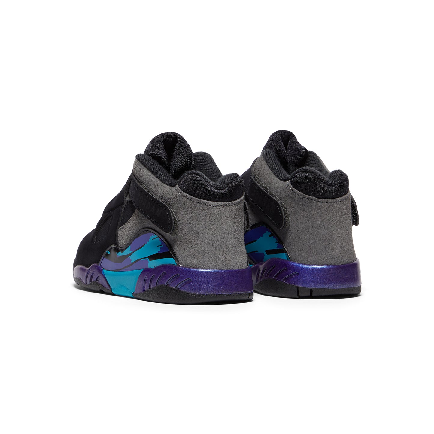 Air Jordan 8 Retro Kids TD (Black/Multi Color)