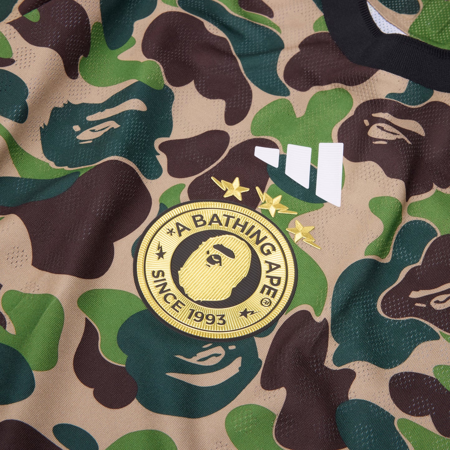 adidas BAPE Soccer Jersey (Crew Green)