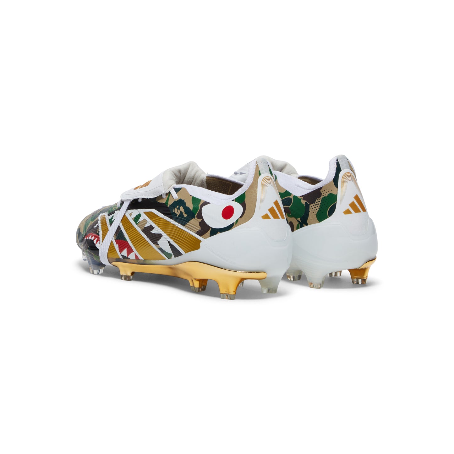 adidas x BAPE Predator Elite FT FG (Hemp/Gold Metallic/White)