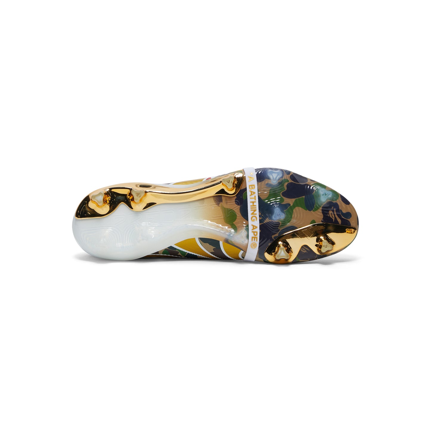 adidas x BAPE Predator Elite FT FG (Hemp/Gold Metallic/White)