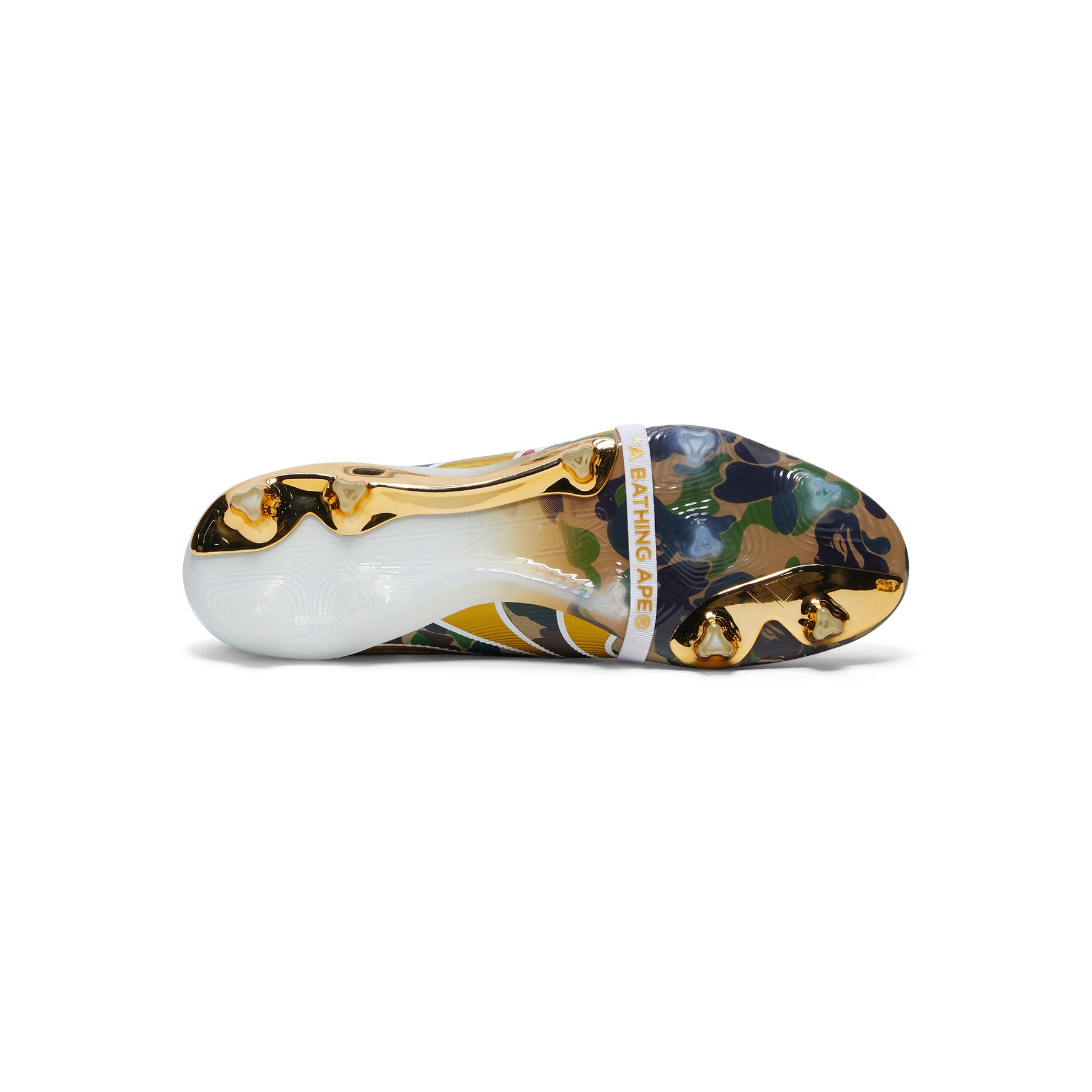 adidas x BAPE Predator Elite FT FG (Hemp/Gold Metallic/White)