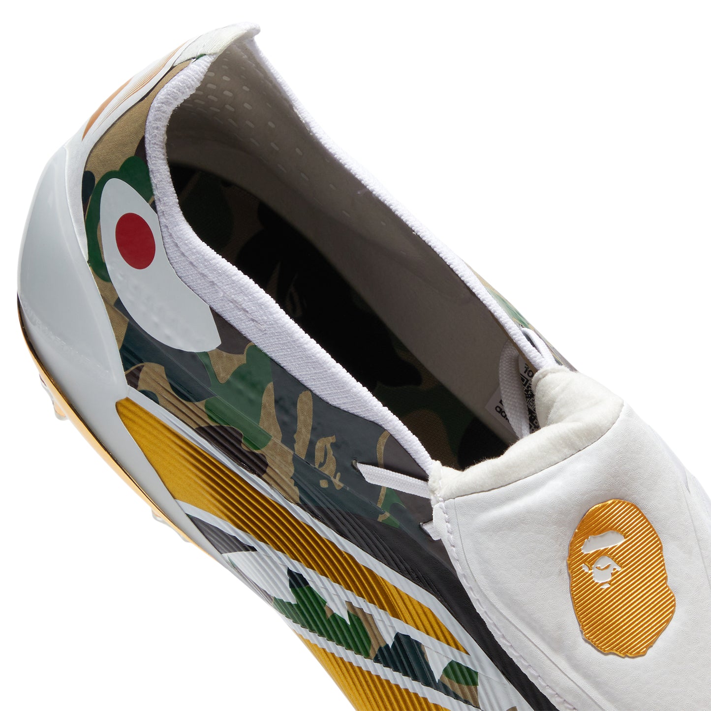 adidas x BAPE Predator Elite FT FG (Hemp/Gold Metallic/White)