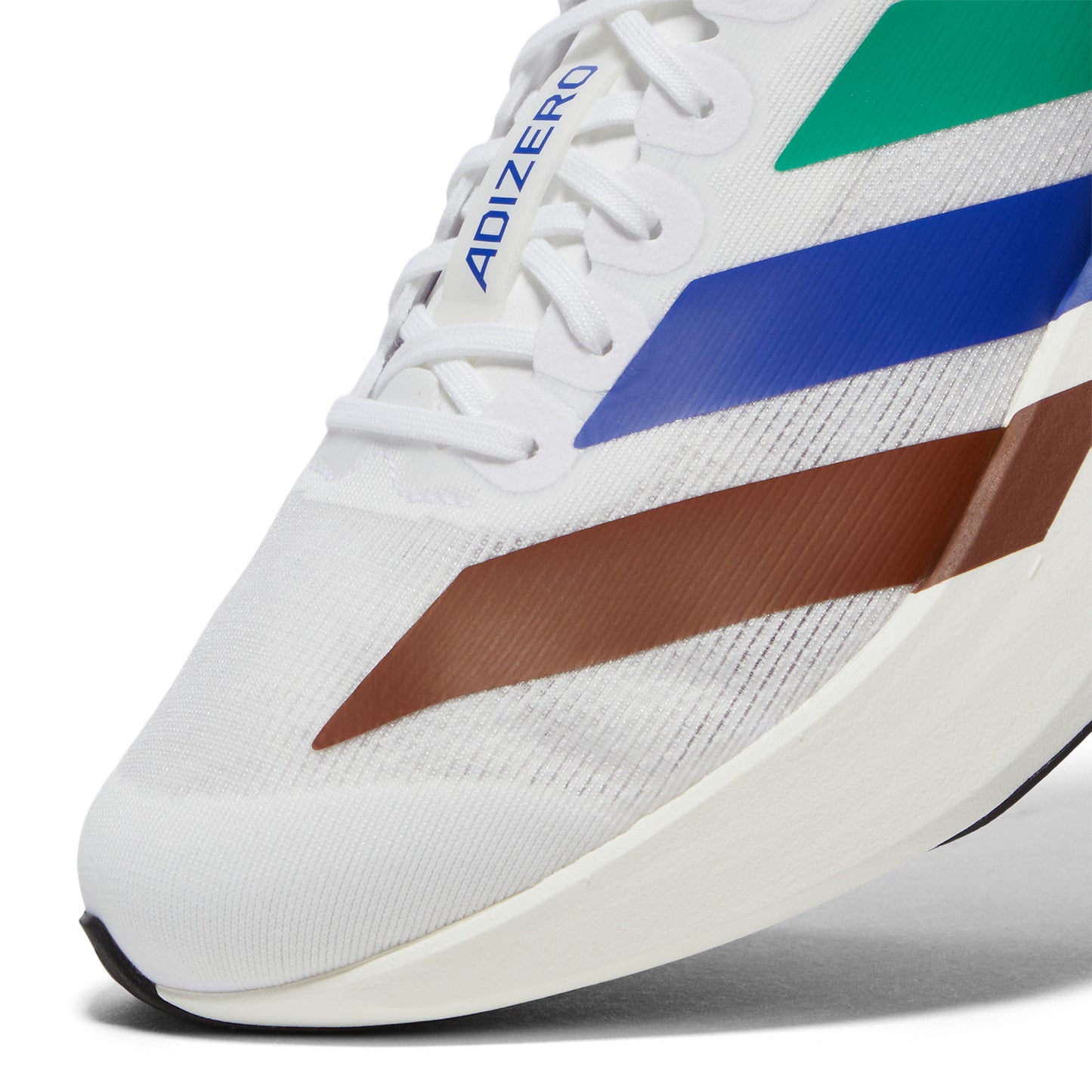 adidas Pharrell Williams adizero Evo SL (White/Semi Court Green/Semi Lucid Blue)