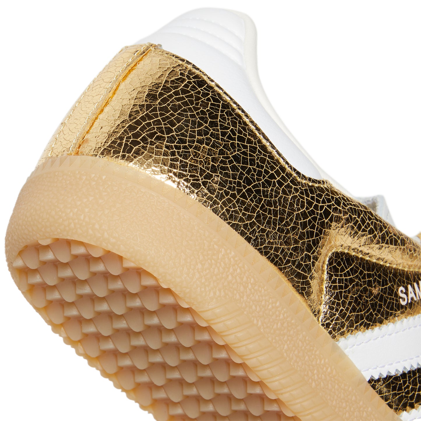 adidas Womens Samba OG (Gold Metallic/White)