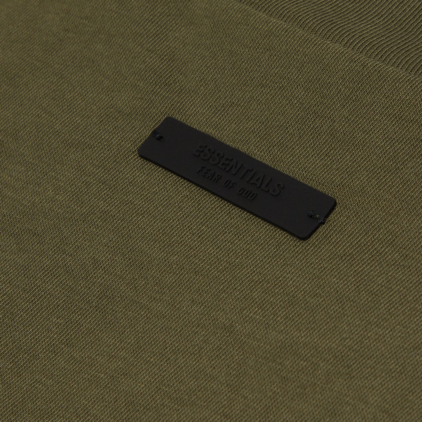 Fear of God Essentials Womens Tri-Blend Crewneck Tee (Military)