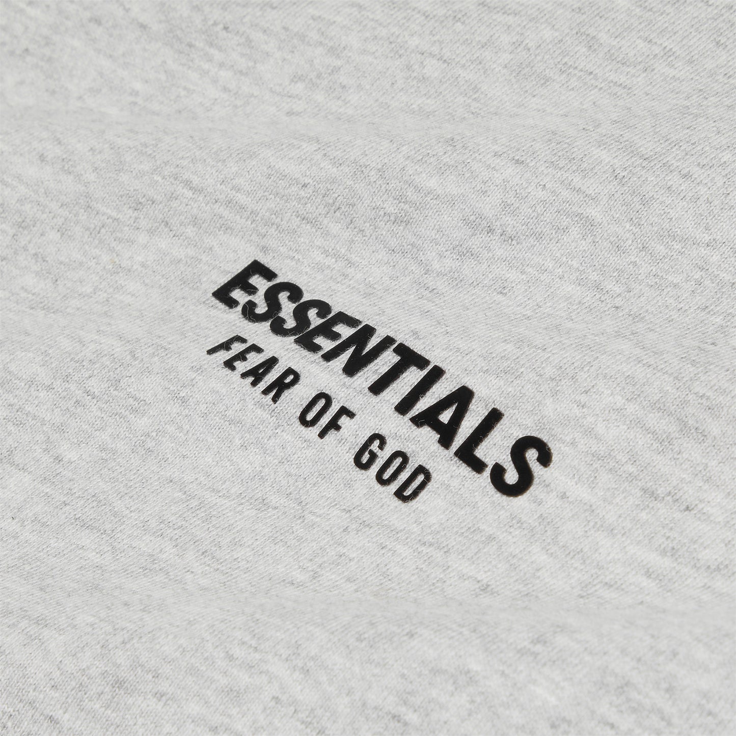 Fear of God Essentials Kids Jersey Crewneck Tee (Light Heather Grey)