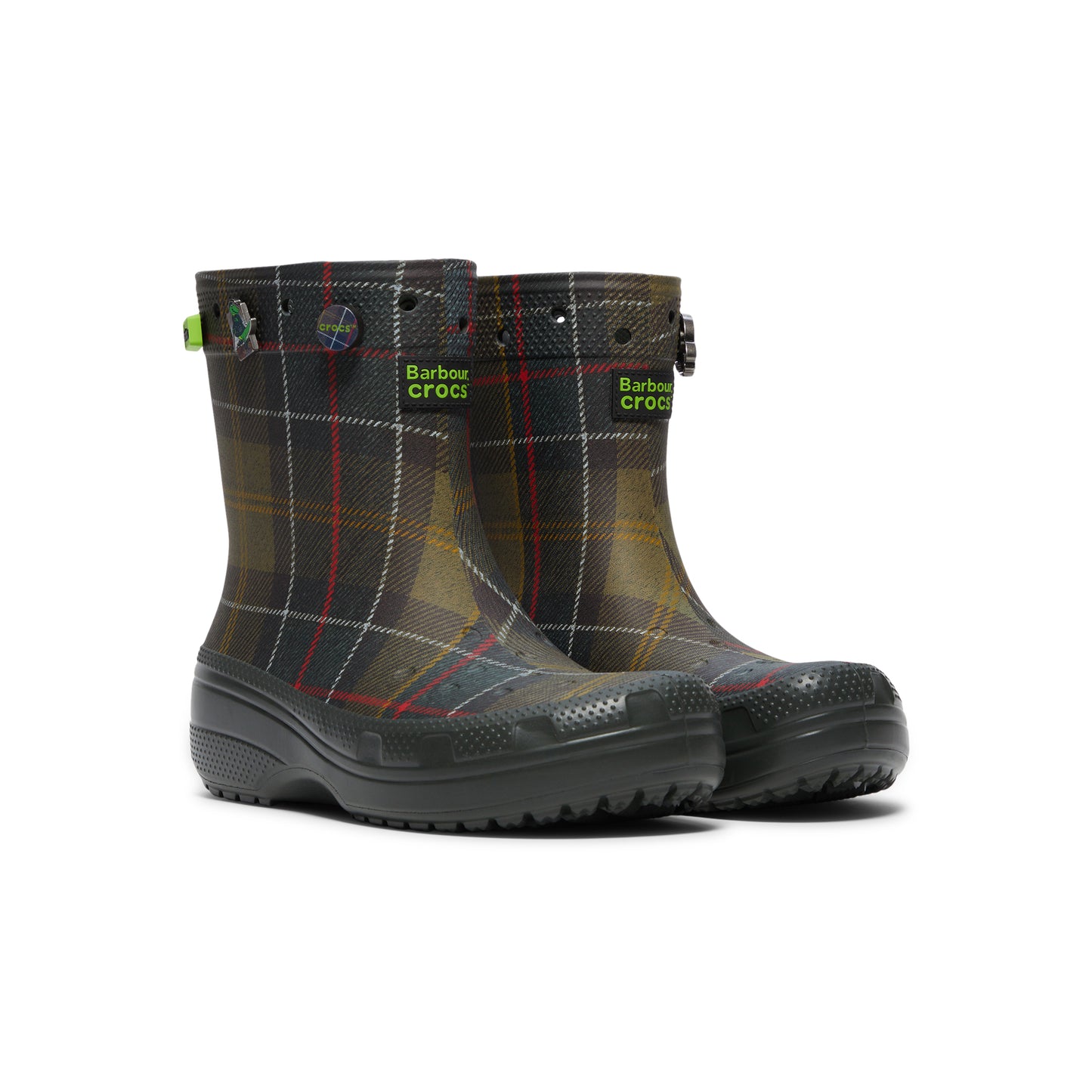 Barbour x Crocs Classic Boot (Green)