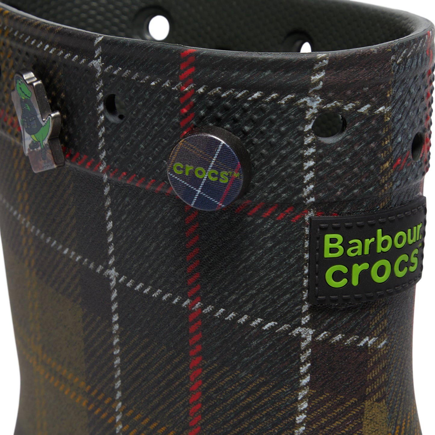 Barbour x Crocs Classic Boot (Green)