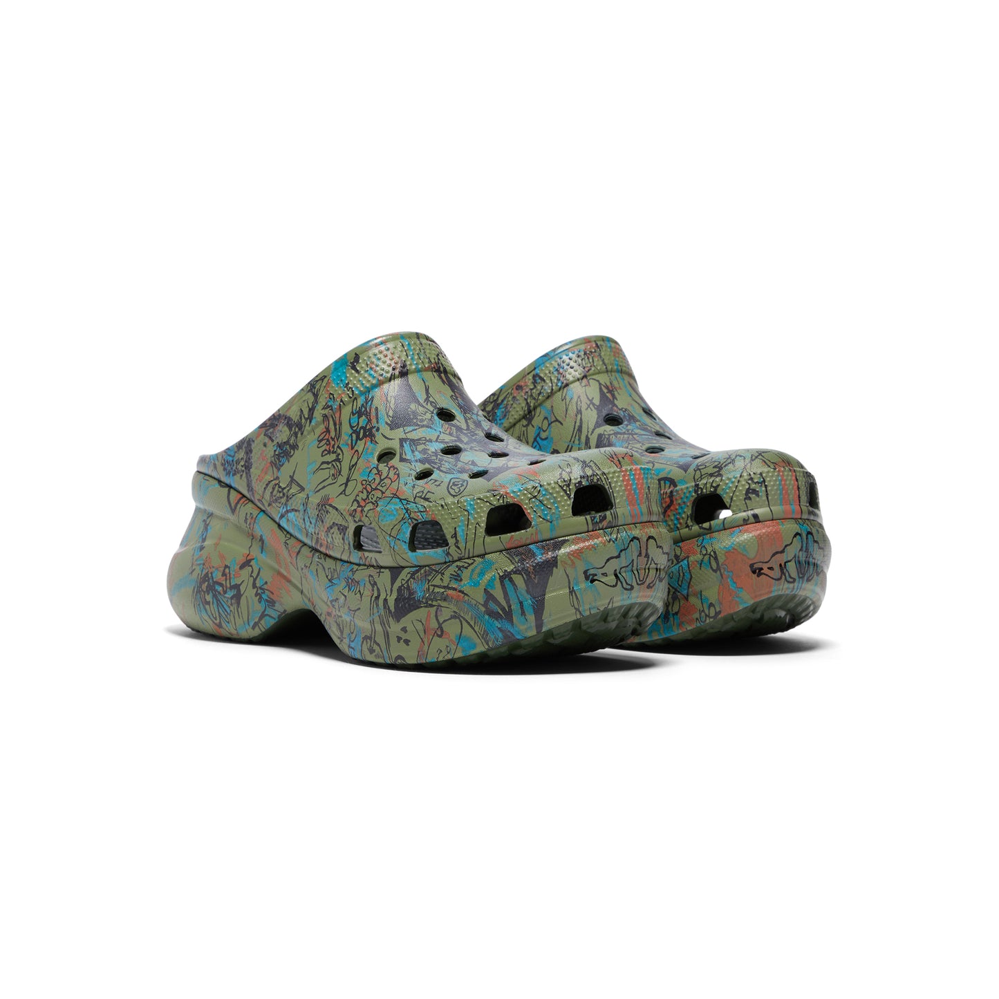 Crocs x Mowalola Womens Bae (Forest)