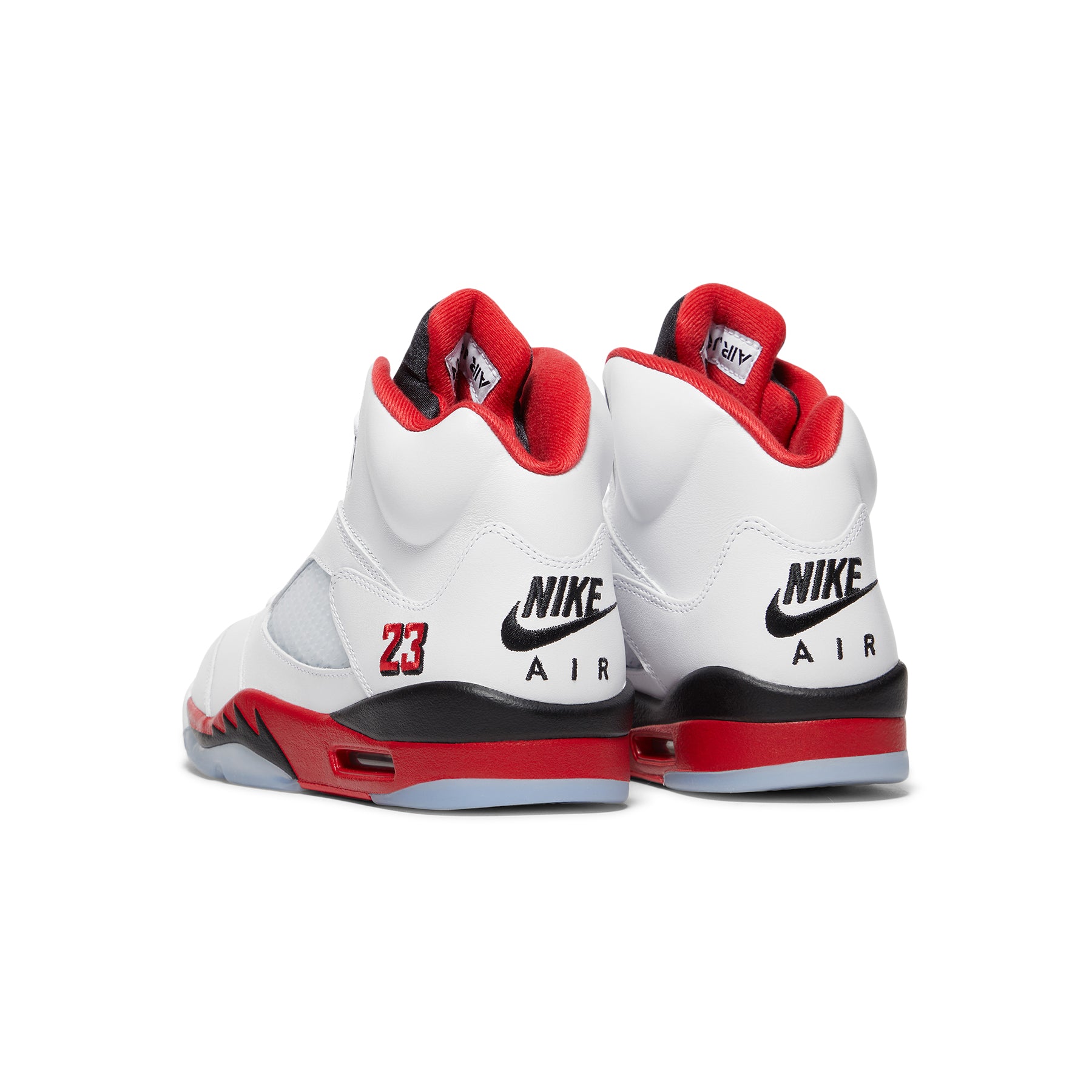Nike Air Jordan 5 Retro OG (White/Fire red/Black)