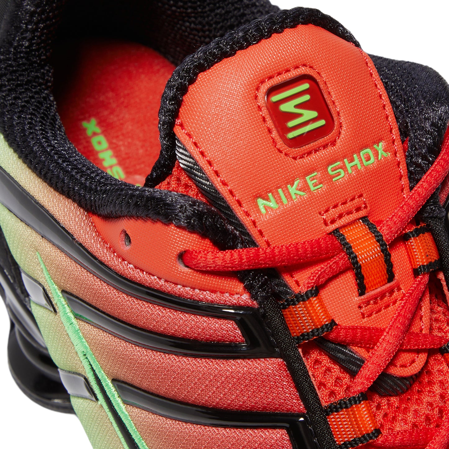 Nike Shox TL (Light Crimson/Black/Green Strike)