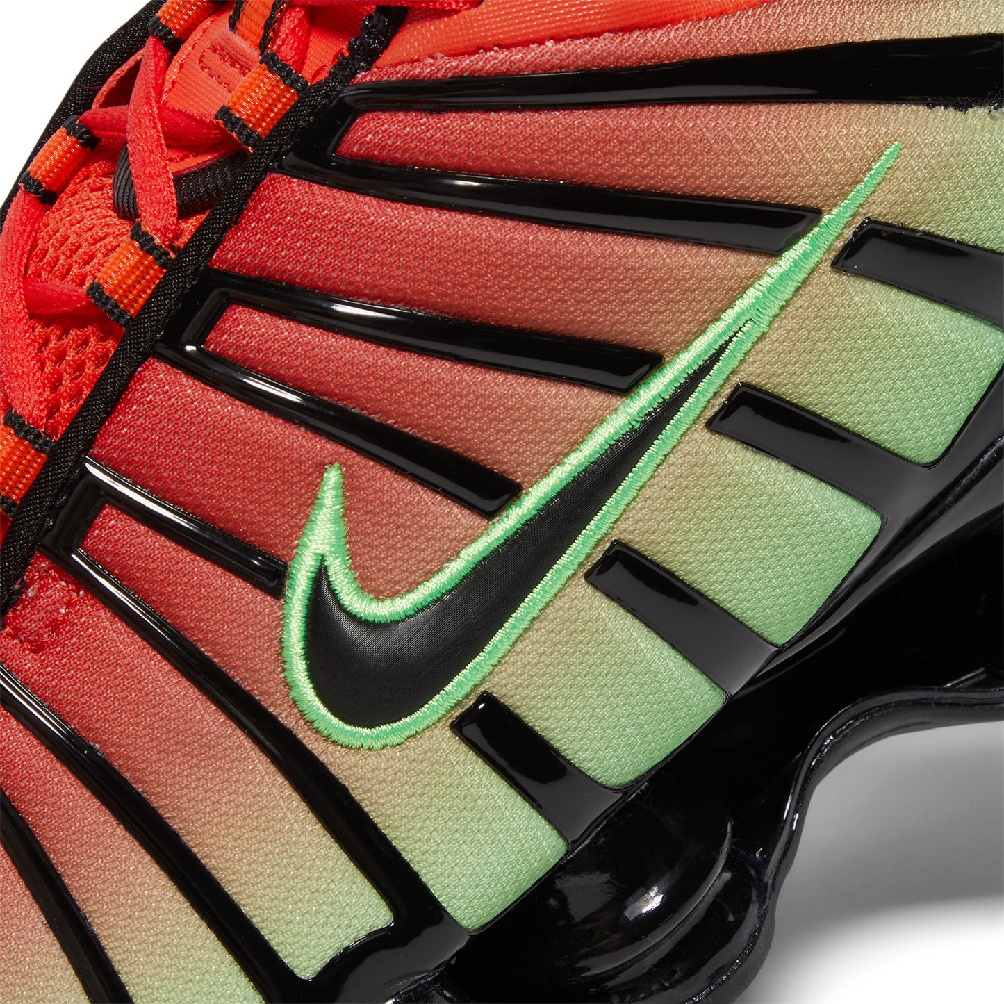 Nike Shox TL (Light Crimson/Black/Green Strike)