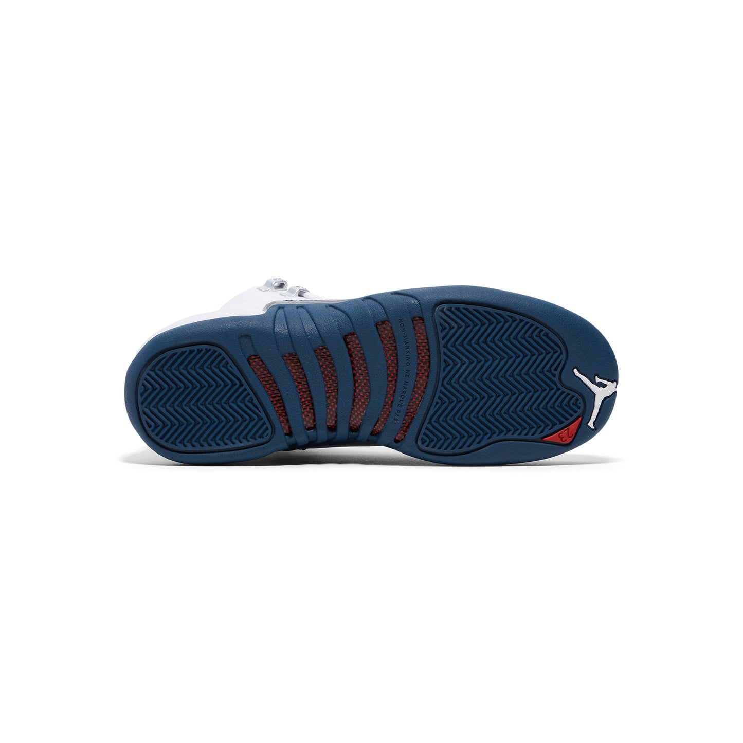 Nike Kids Air Jordan 12 Retro (White/French Blue/Metallic Silver)