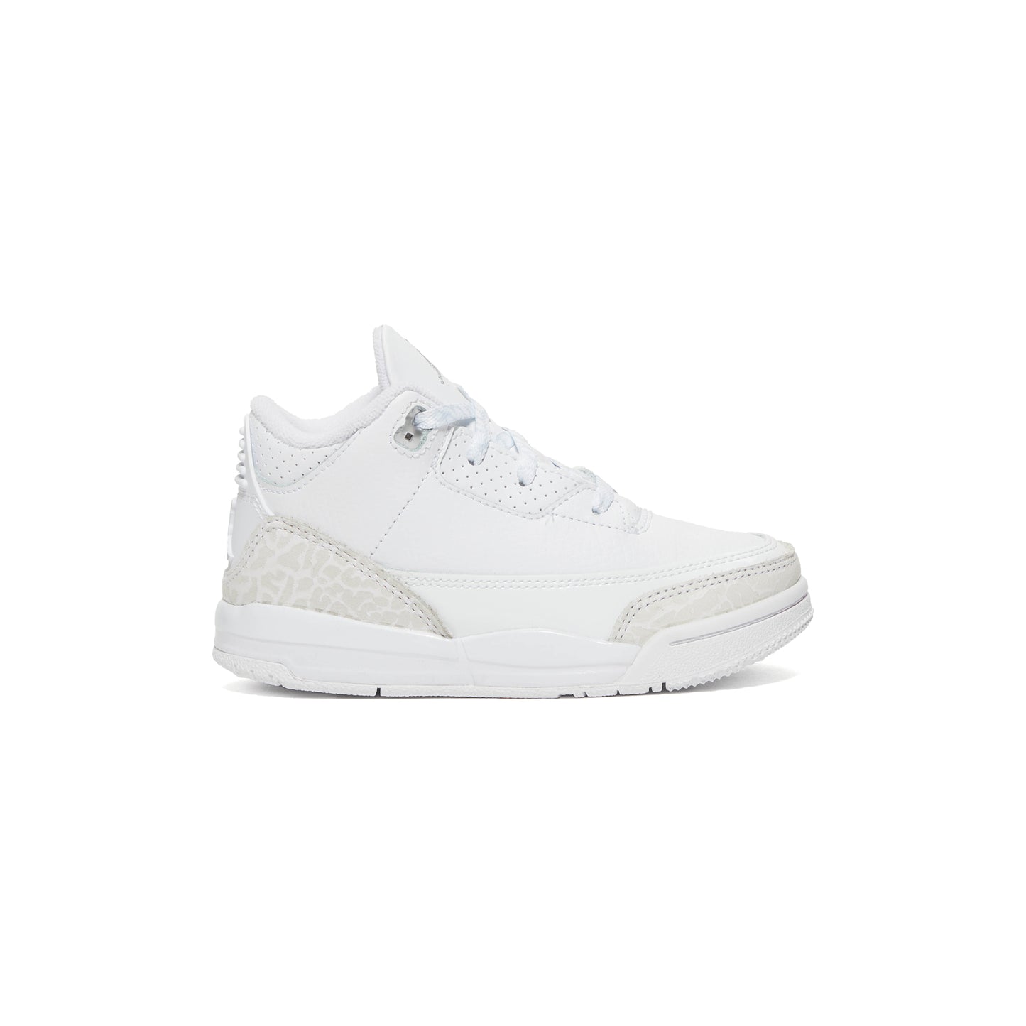 Air Jordan 3 Retro TD (White/Metallic Silver/White)