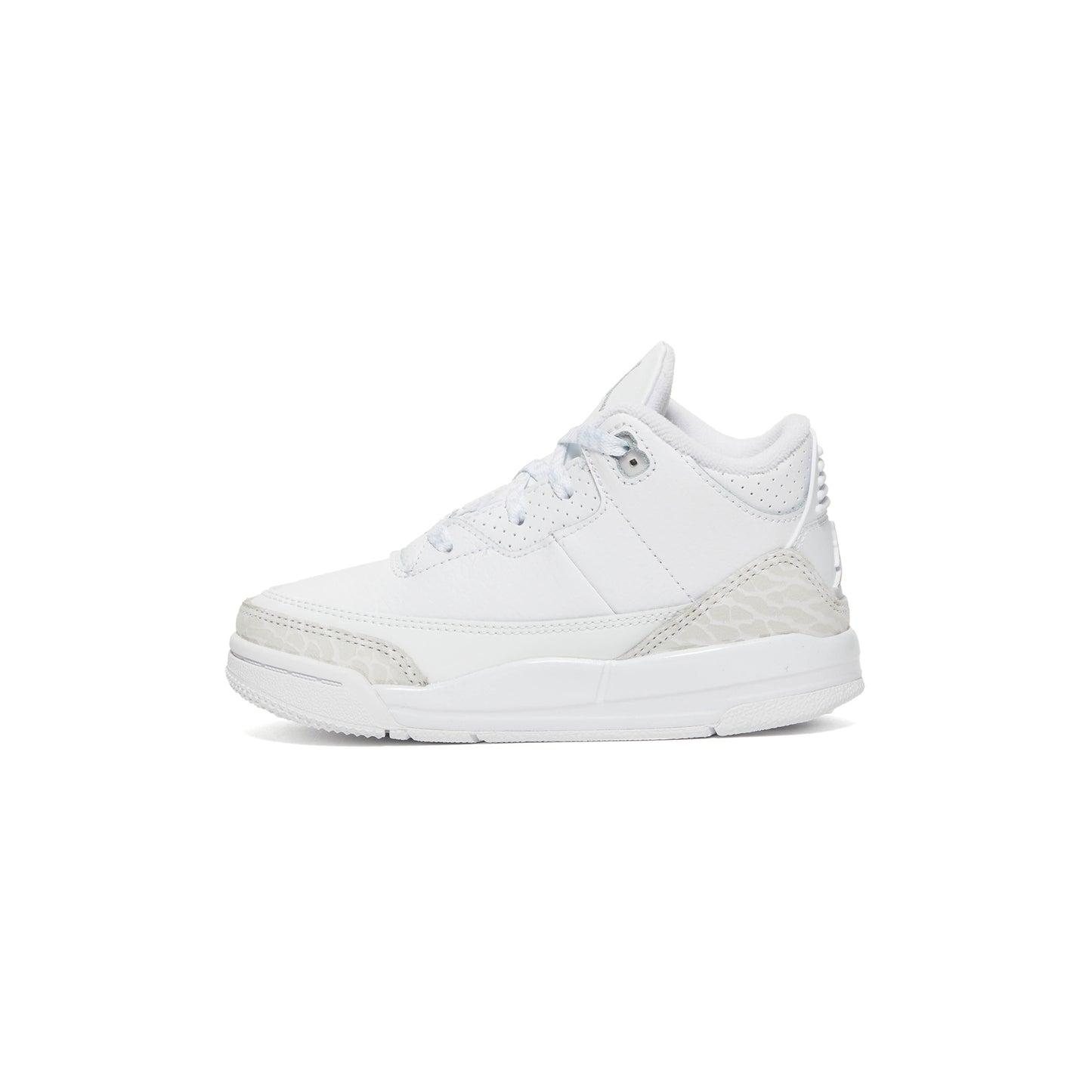 Air Jordan 3 Retro TD (White/Metallic Silver/White)