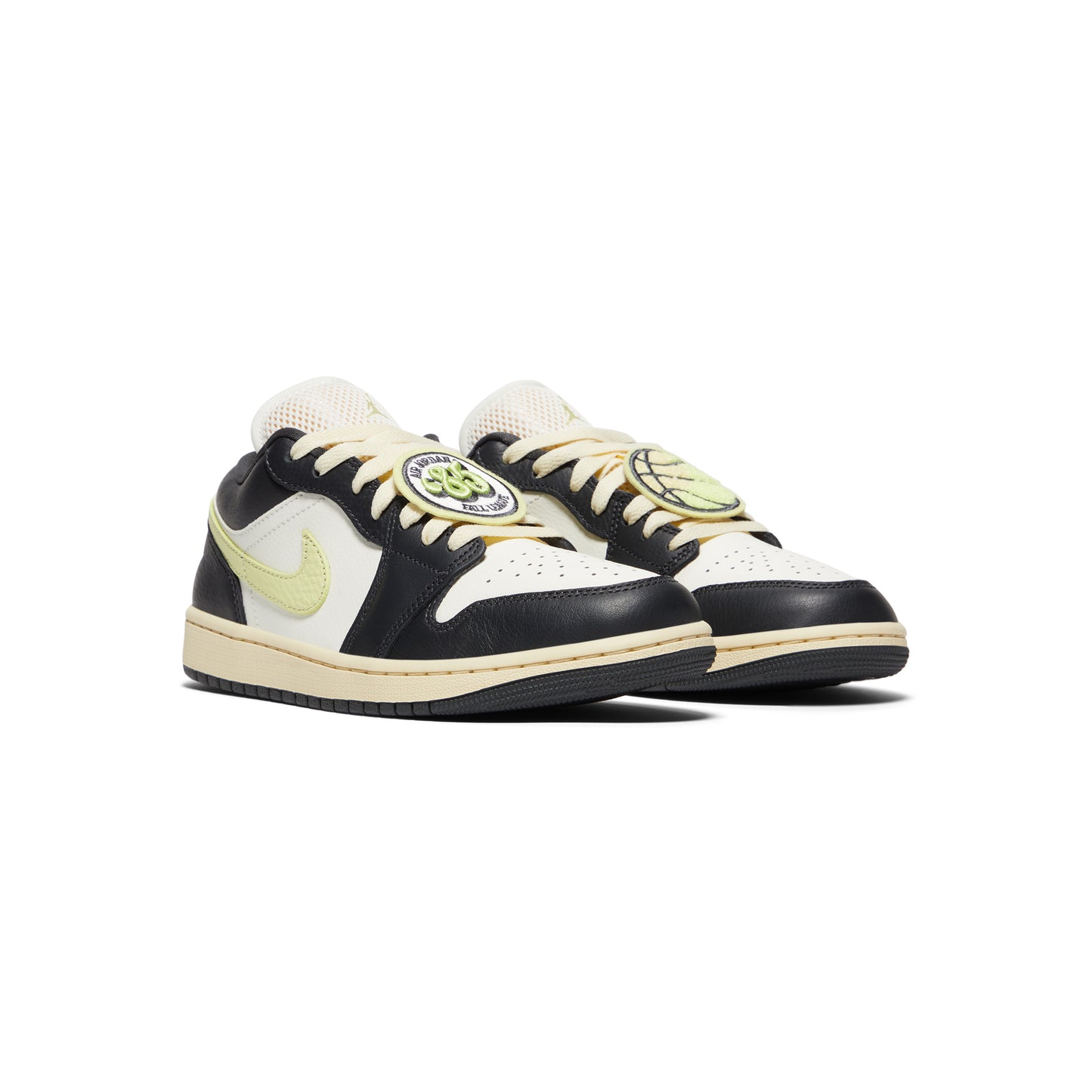 Air Jordan 1 Low SE Womens (Anthracite/Luminous Green/Sail)
