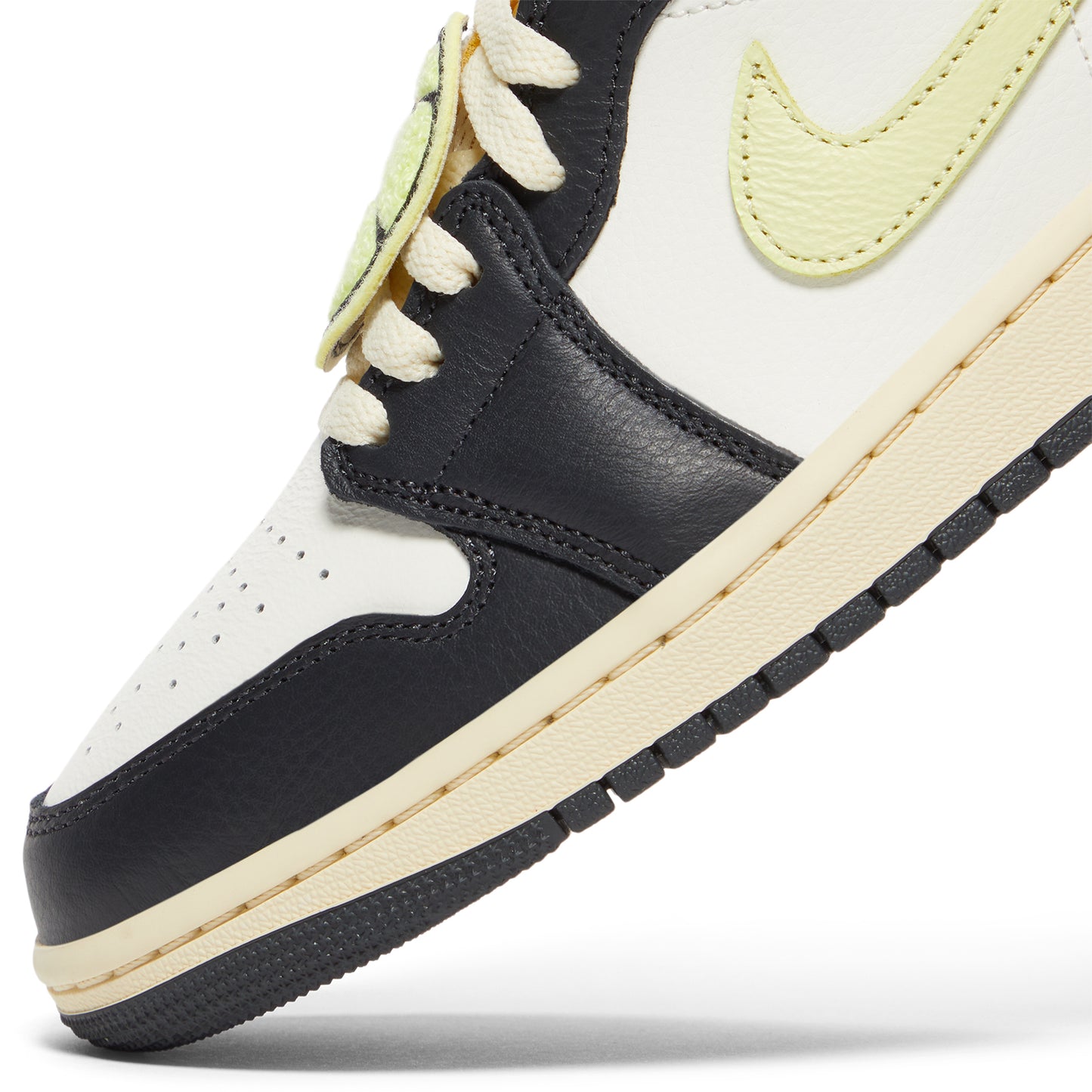 Air Jordan 1 Low SE Womens (Anthracite/Luminous Green/Sail)