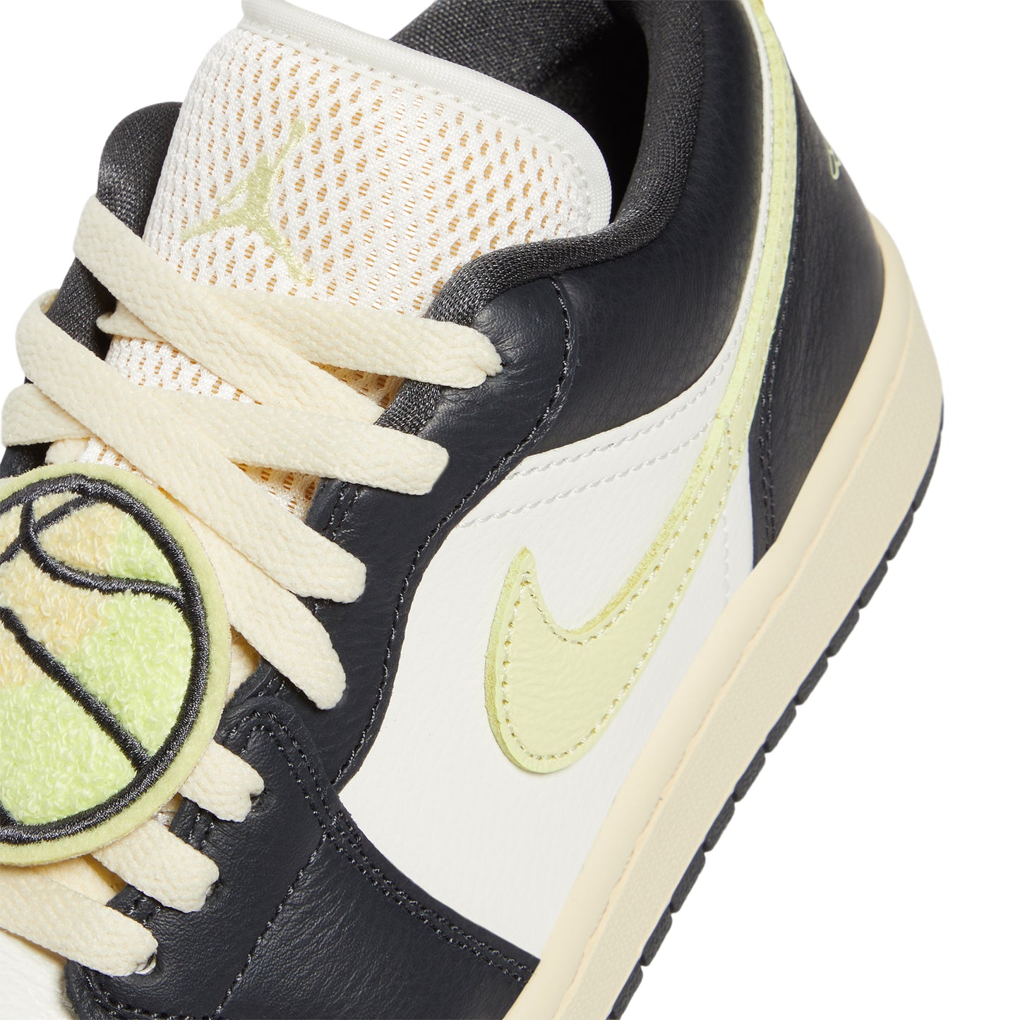 Air Jordan 1 Low SE Womens (Anthracite/Luminous Green/Sail)