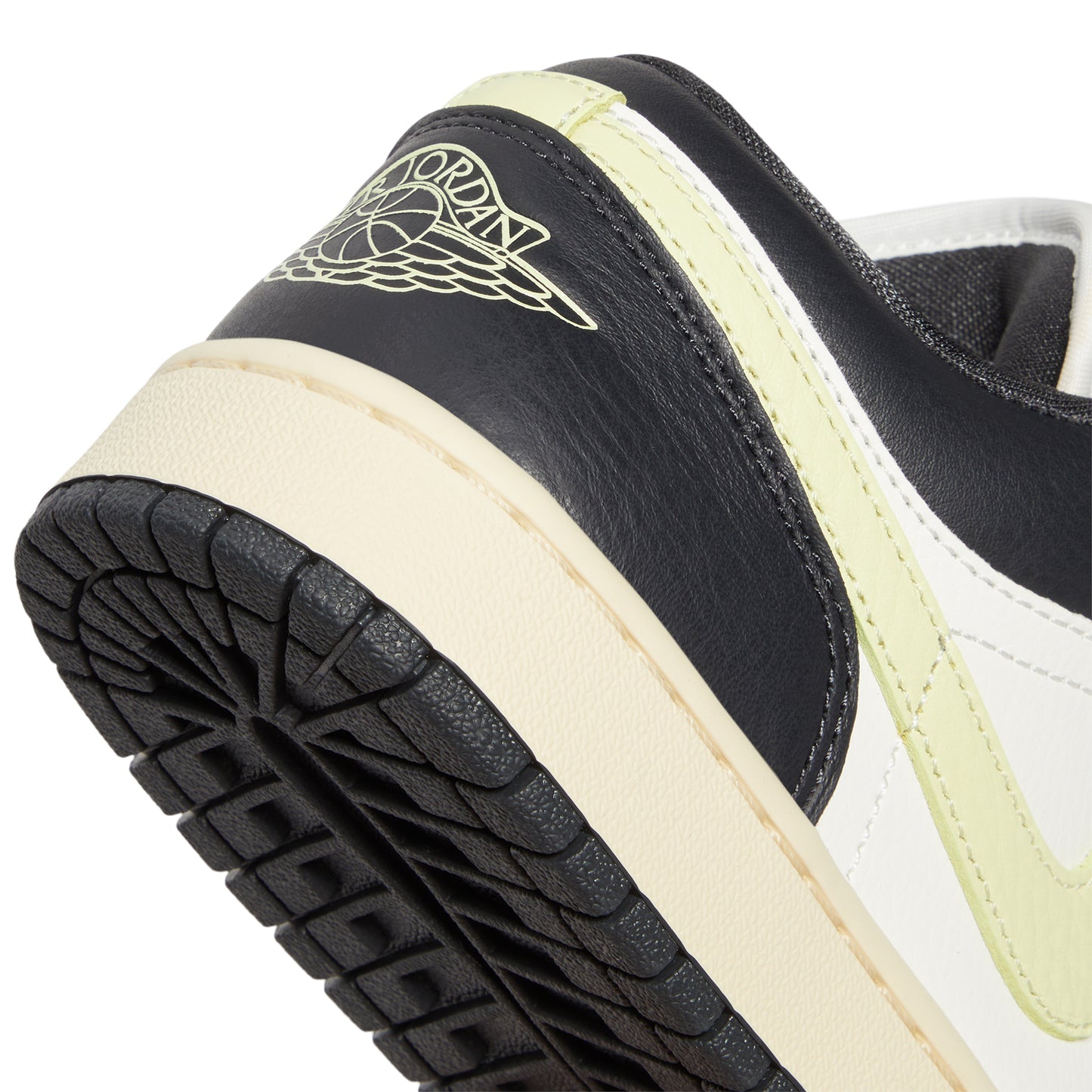 Air Jordan 1 Low SE Womens (Anthracite/Luminous Green/Sail)